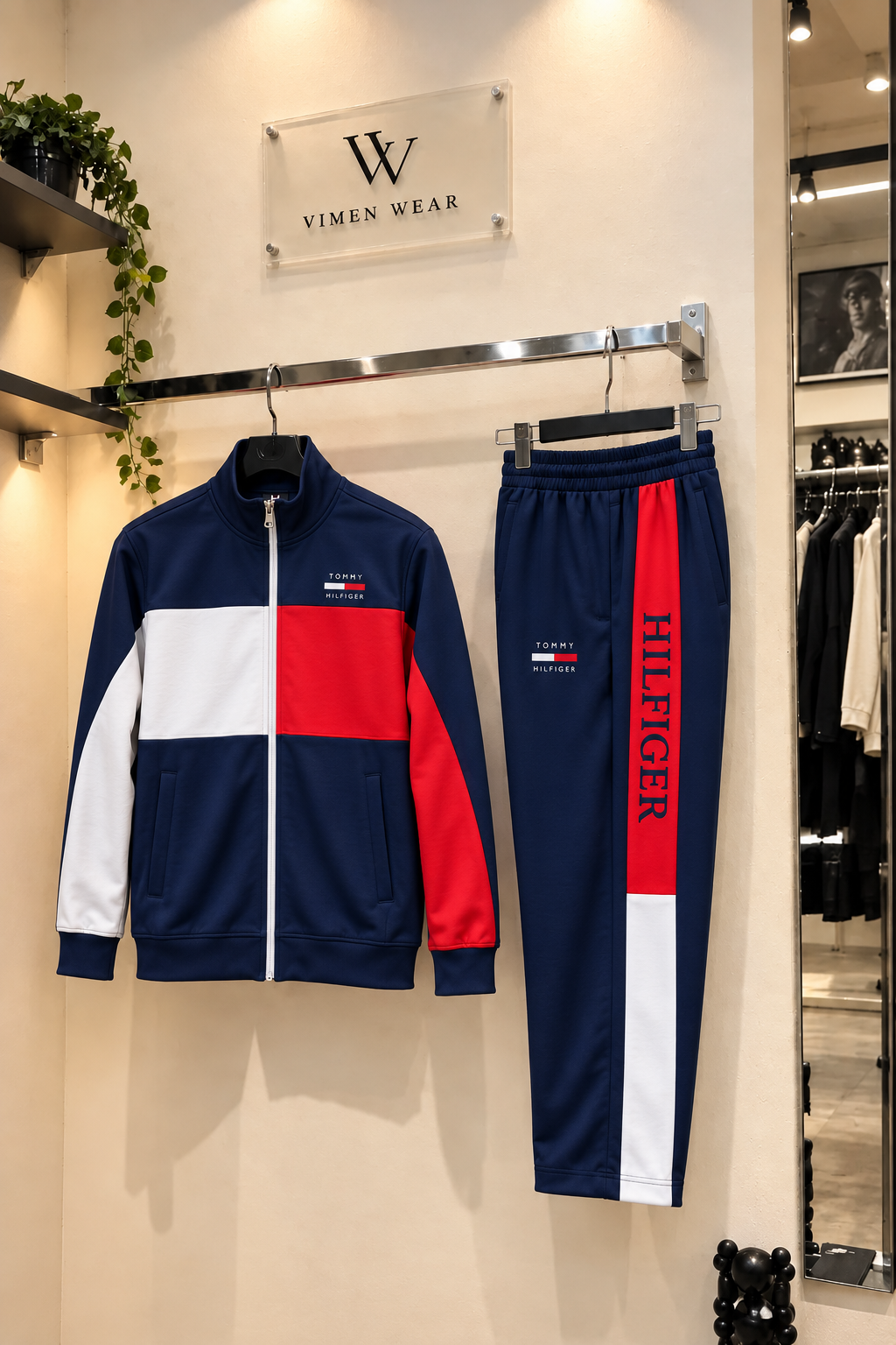 Tommy Hilfiger Lacivert İthal Eşofman Takım