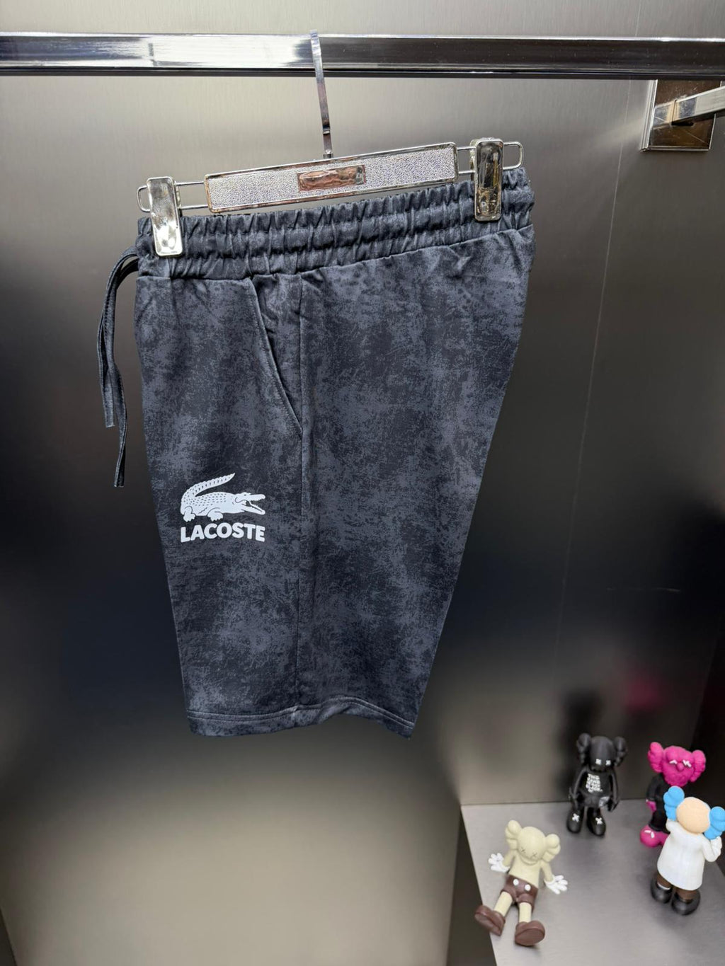 Lacoste Siyah İthal Şortlu Eşofman Takımı