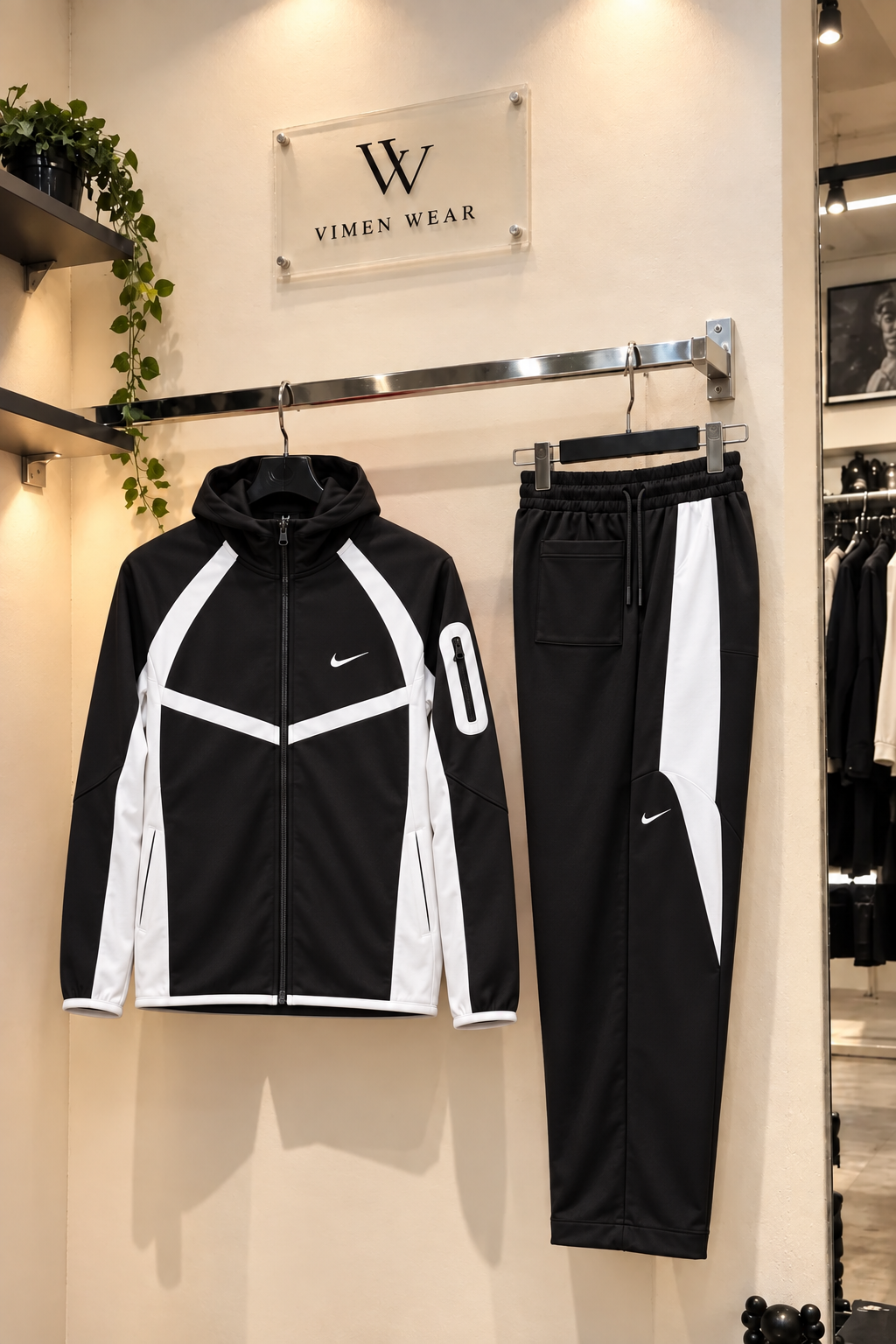 Nike Siyah İthal Eşofman Takım