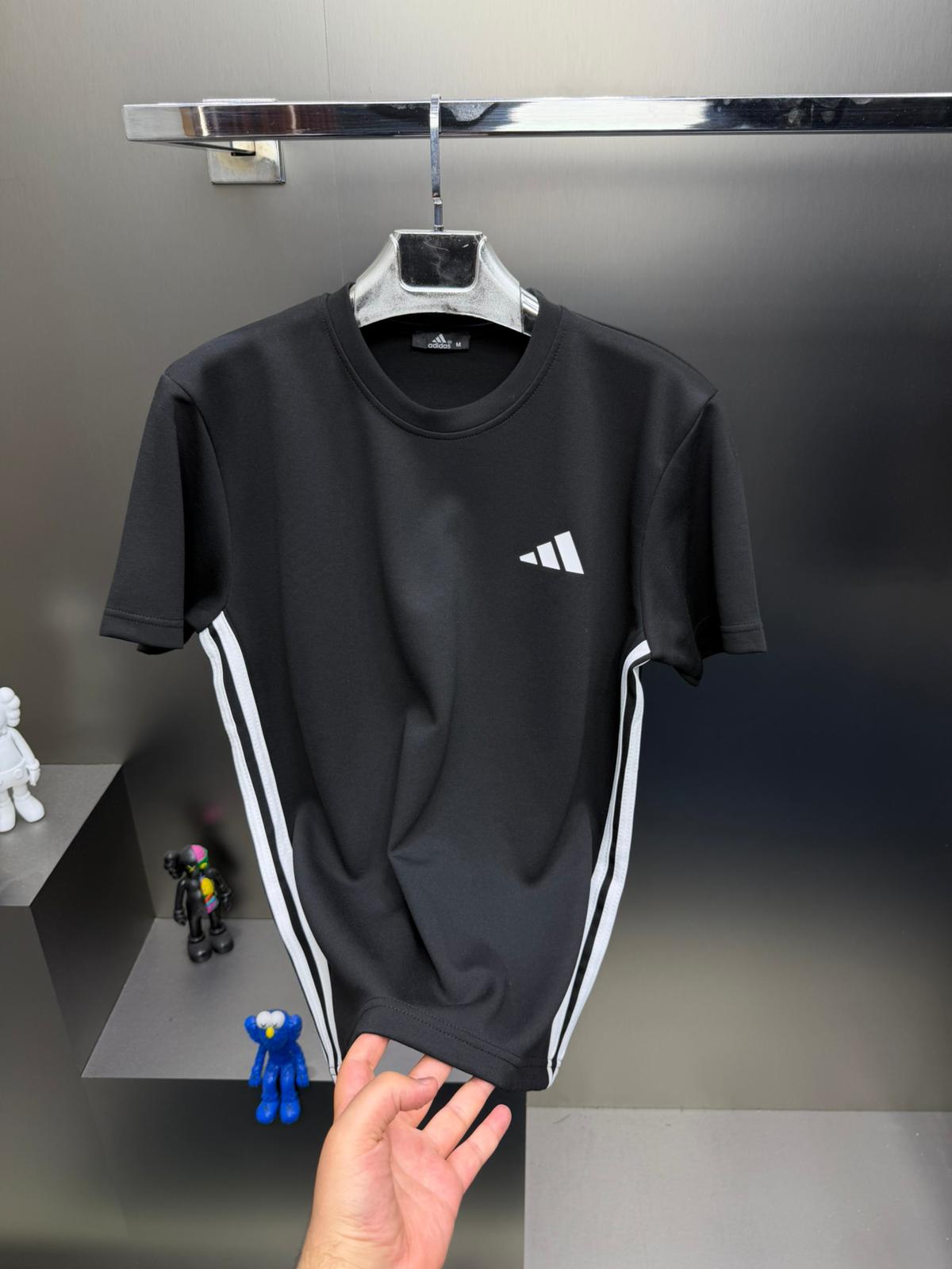 Adidas Siyah İthal Şortlu Eşofman Takımı