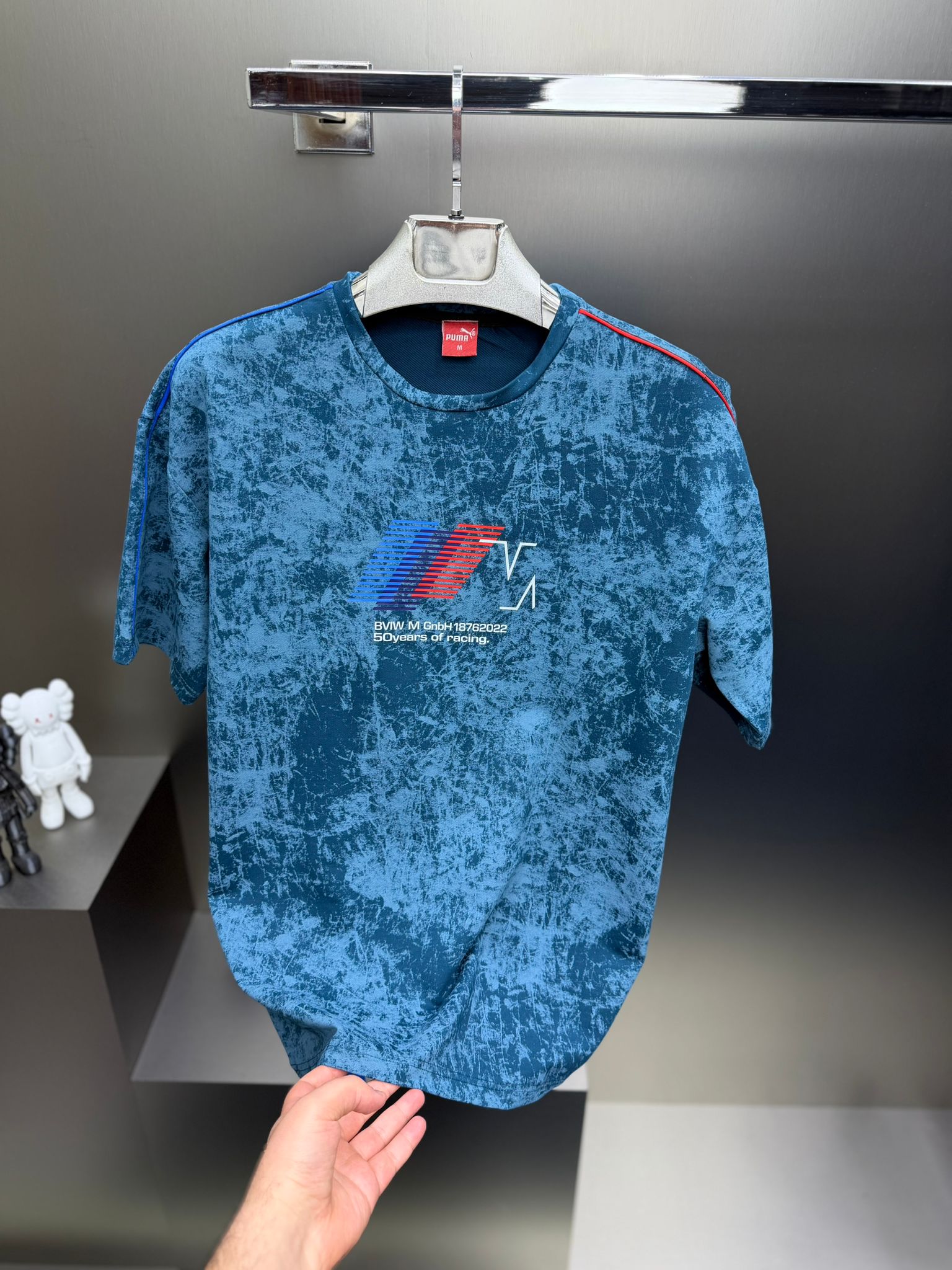 Puma BMW Mavi İthal Yazlık Eşofman Takımı