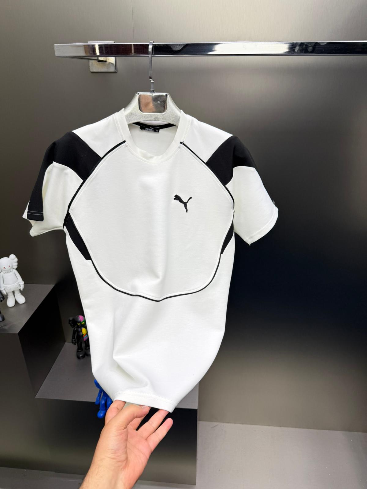 Puma Beyaz İthal Şortlu Eşofman Takımı