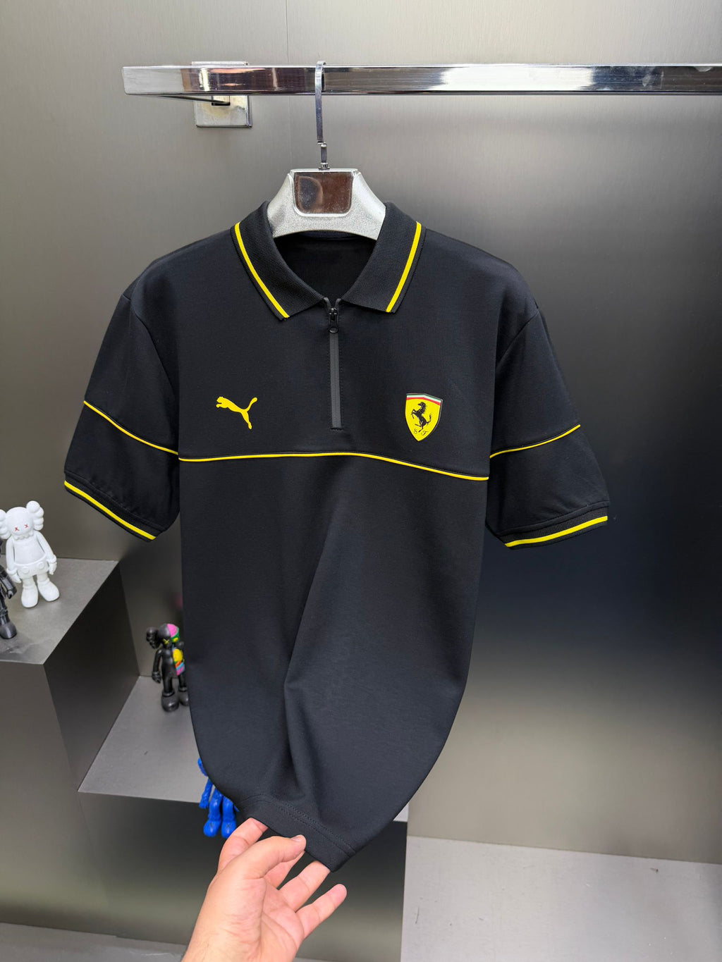 Puma Ferrari Siyah İthal Yazlık Eşofman Takımı