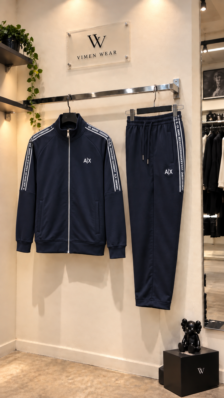 Emporio Armani AX Lacivert İthal Eşofman Takım