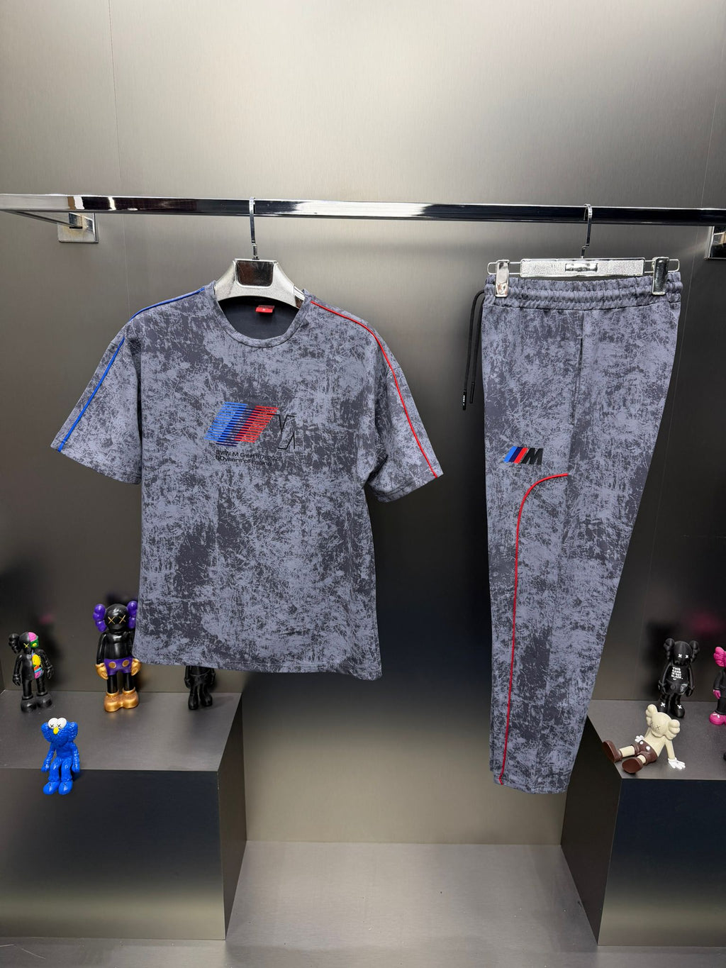 Puma BMW Gri İthal Yazlık Eşofman Takımı