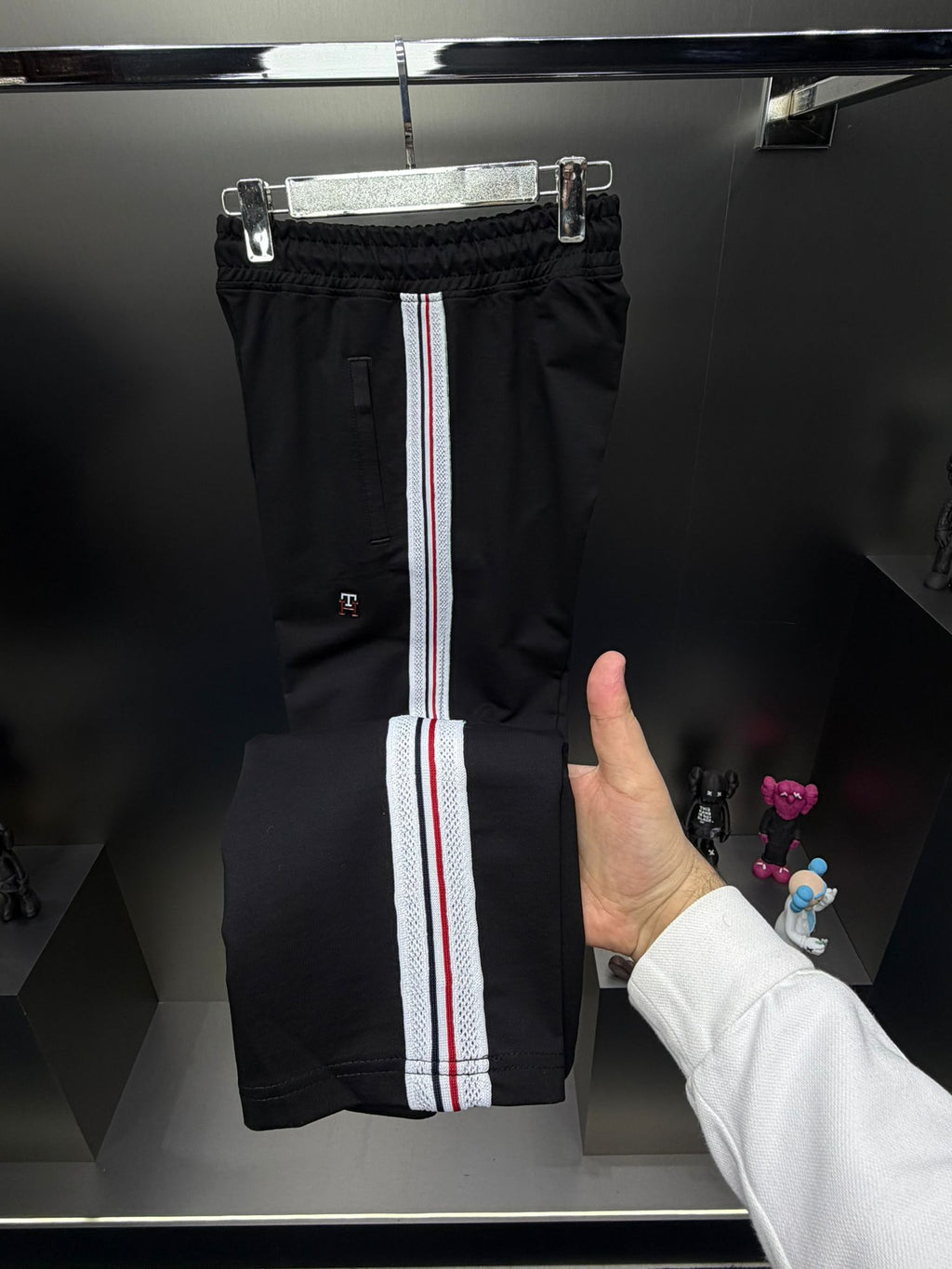 Tommy Hilfiger Siyah İthal Yazlık Eşofman Takımı