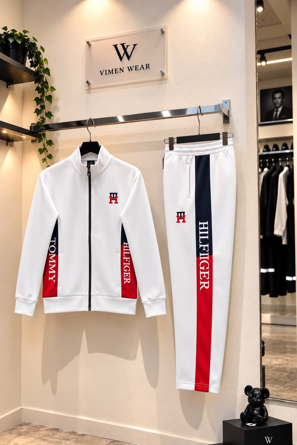 Tommy Hilfiger Beyaz İthal Eşofman Takımı
