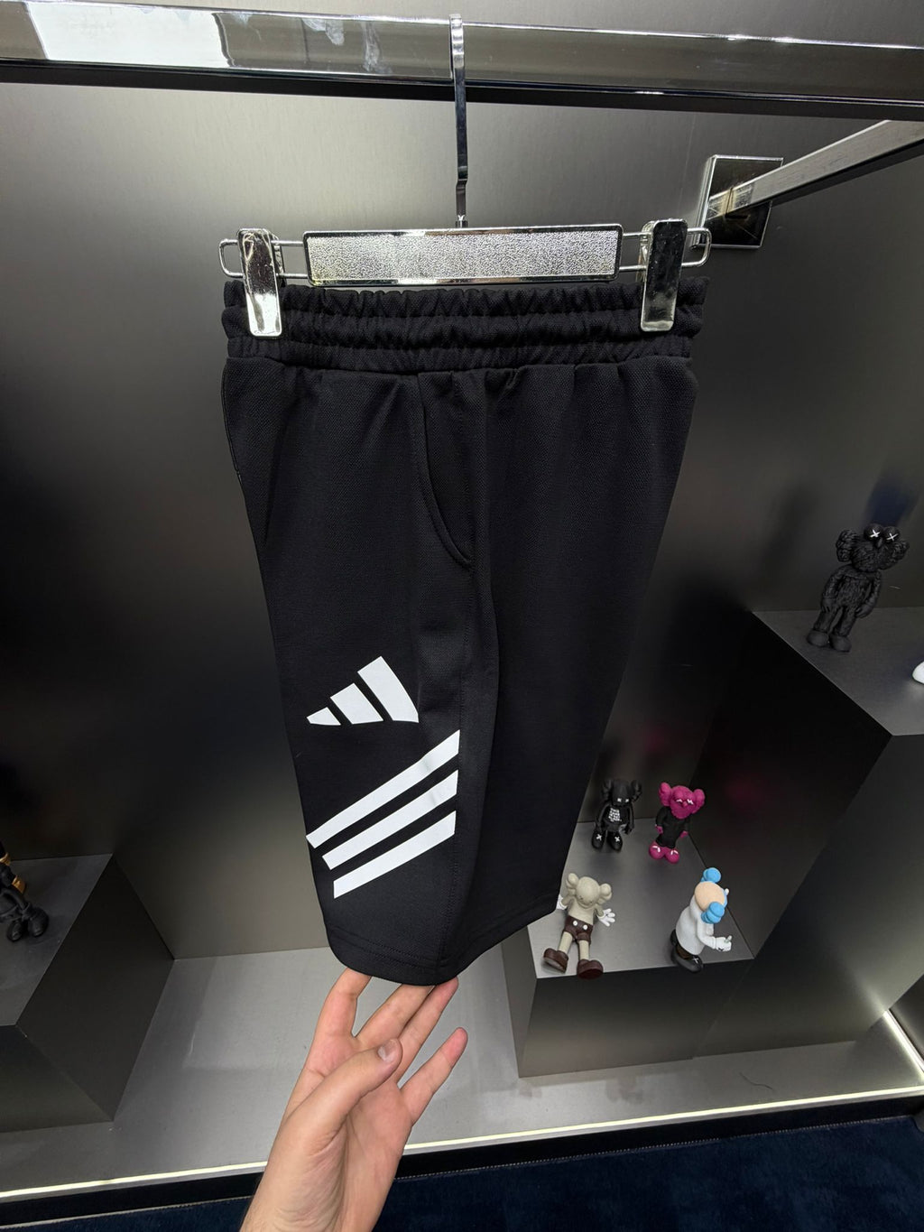 Adidas ZN Siyah İthal Şortlu Eşofman Takımı