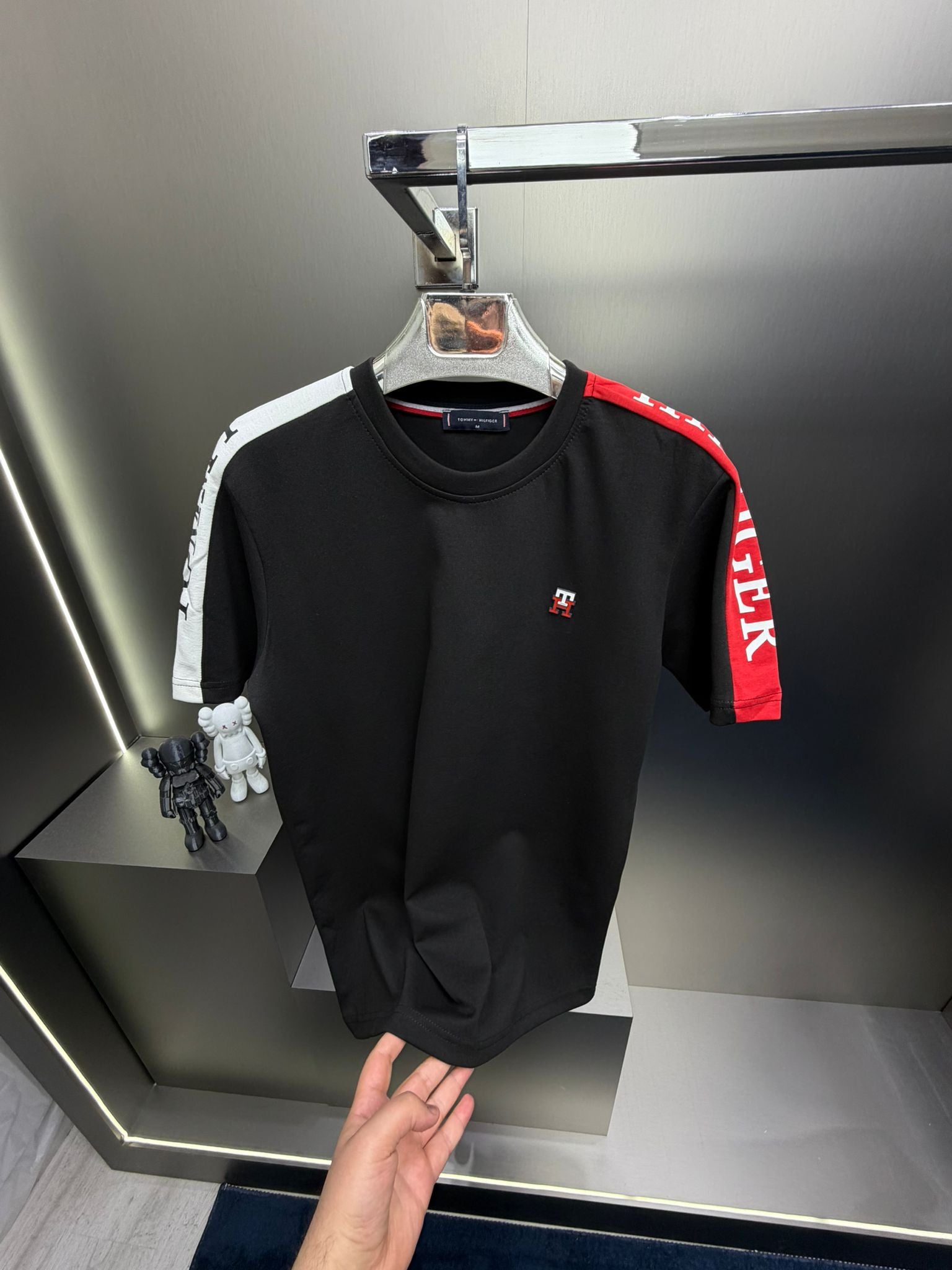 Tommy Hilfiger Siyah İthal Yazlık Eşofman Takımı