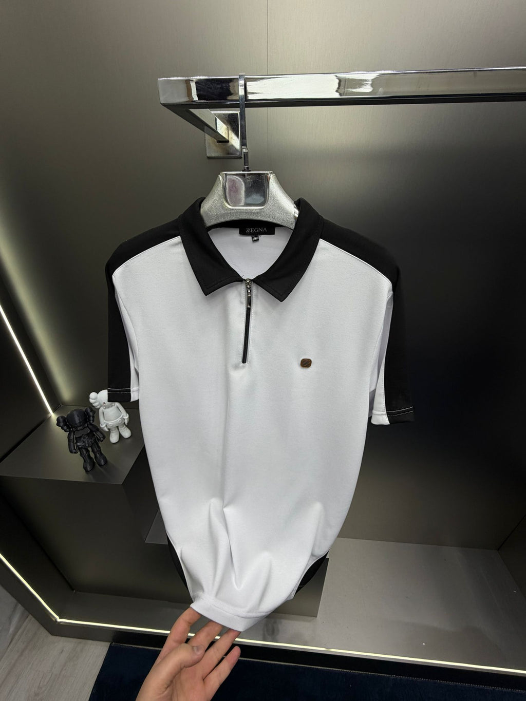 Zegna Beyaz İthal Yazlık Eşofman Takımı