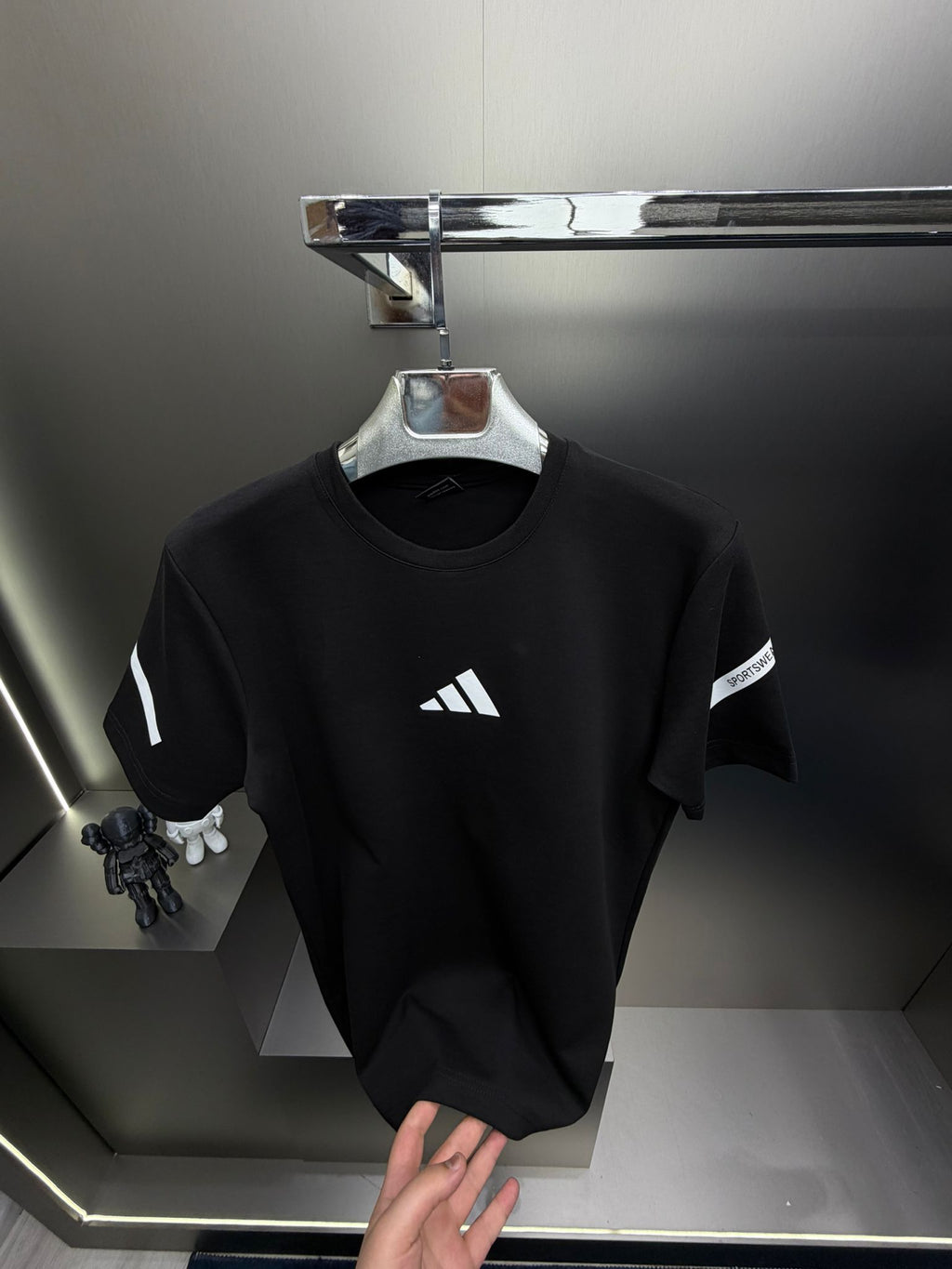 Adidas Siyah İthal Şortlu Eşofman Takımı