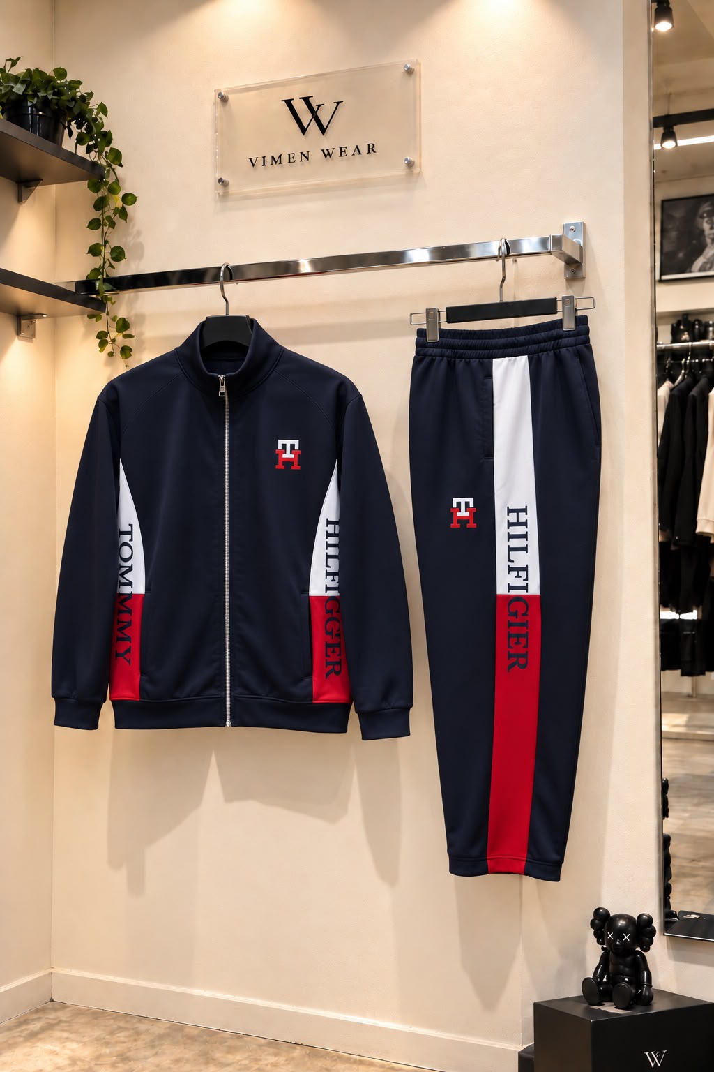 Tommy Hilfiger Lacivert İthal Eşofman Takımı