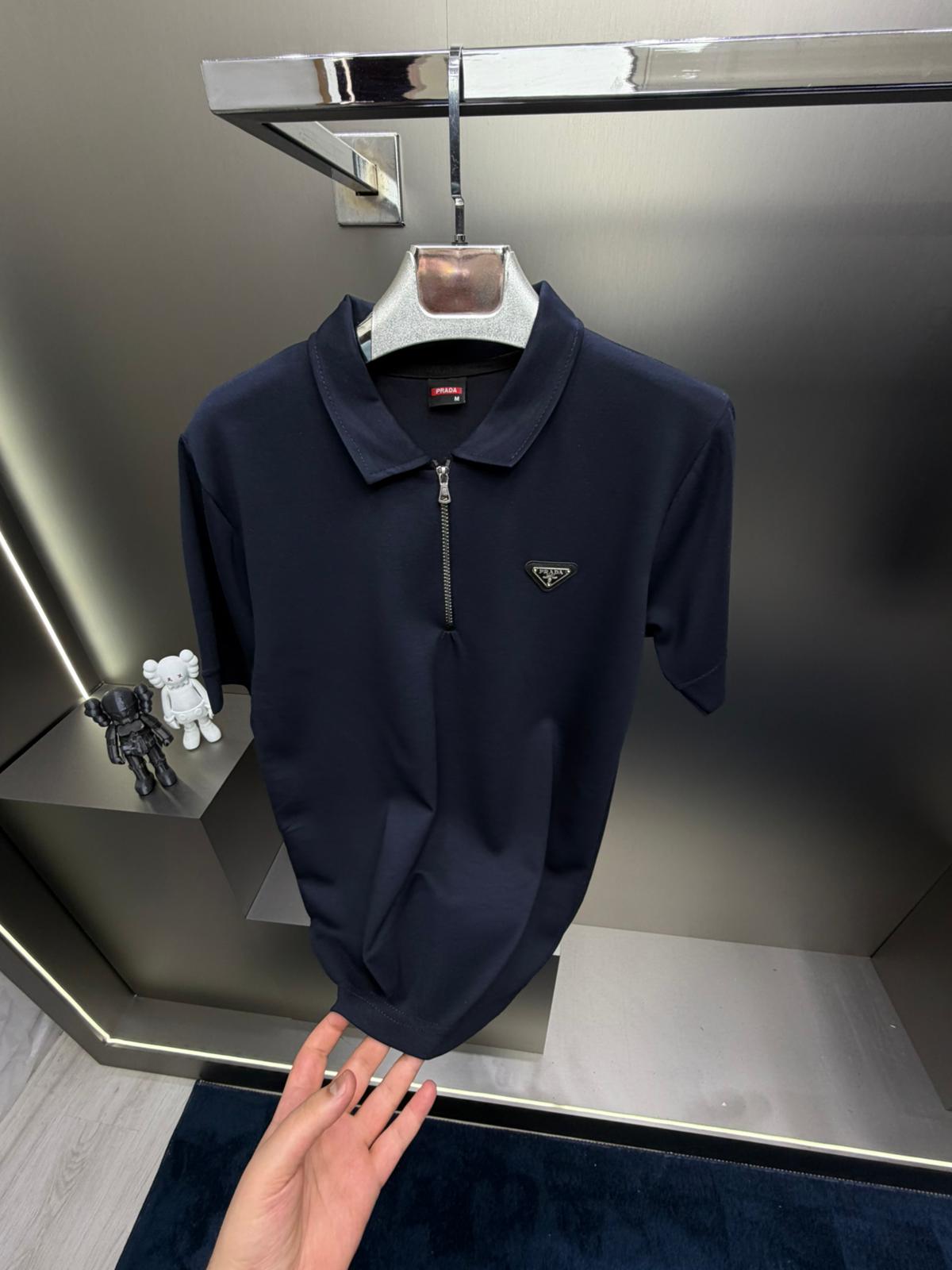 Prada Lacivert İthal Şortlu Eşofman Takımı