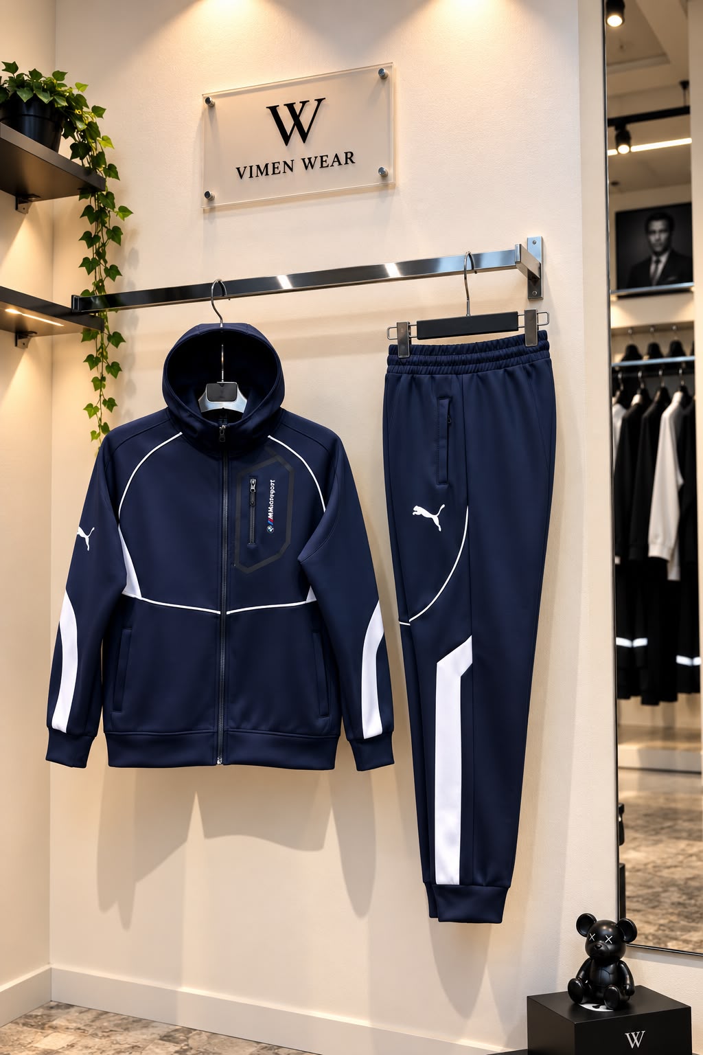 Puma Lacivert İthal Eşofman Takımı
