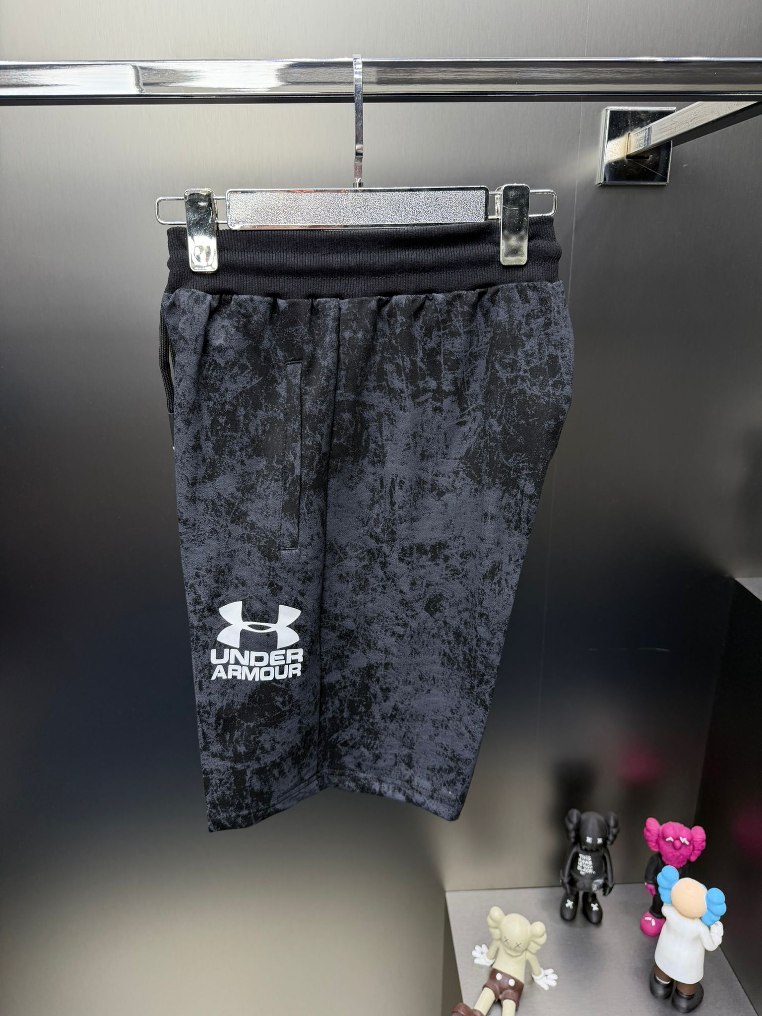 Under Armour Siyah İthal Şortlu Eşofman Takımı