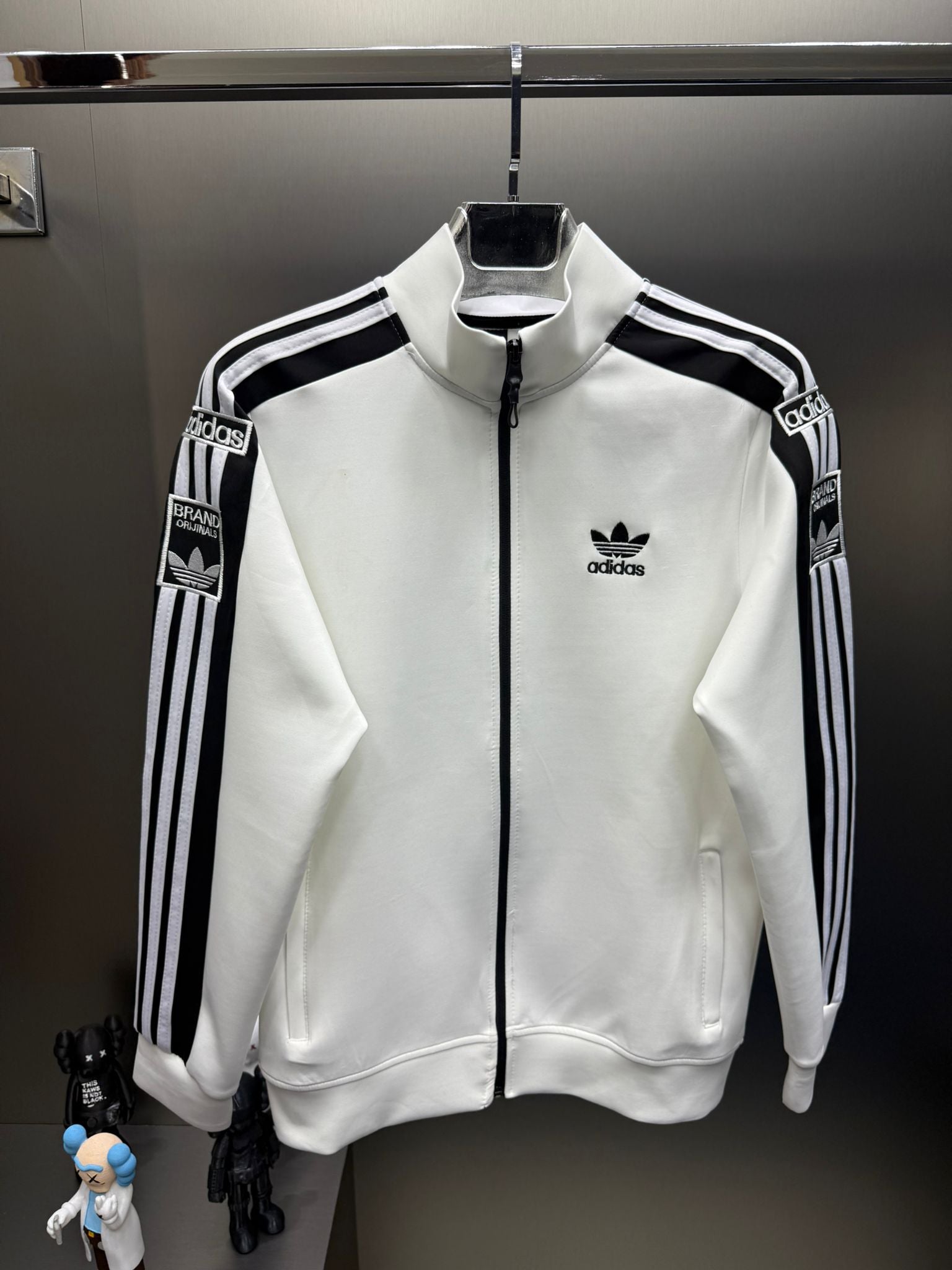 Ad!das Brand Beyaz İthal Eşofman Takımı