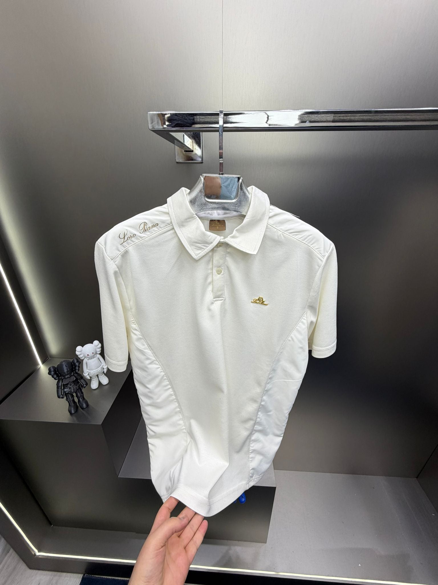 Loro Piana Beyaz İthal Yazlık Eşofman Takımı