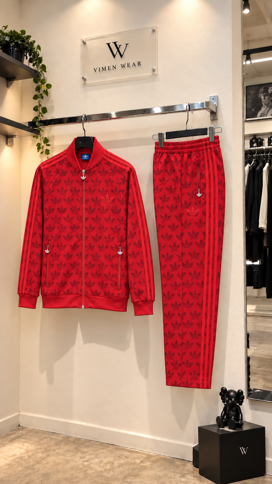 Adidas Kırmızı İthal Eşofman Takım