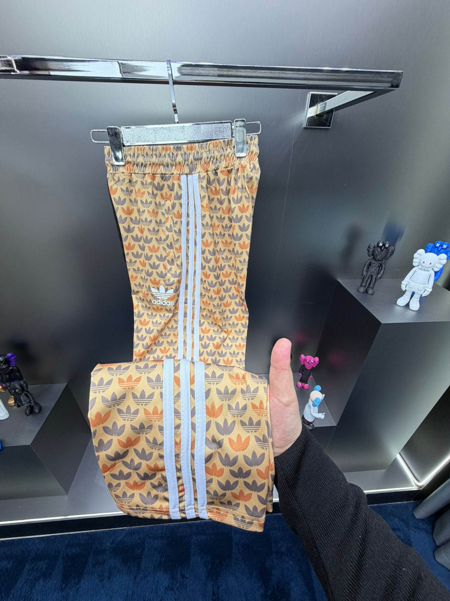 Adidas Beyaz-Gold İthal Yazlık Eşofman Takımı