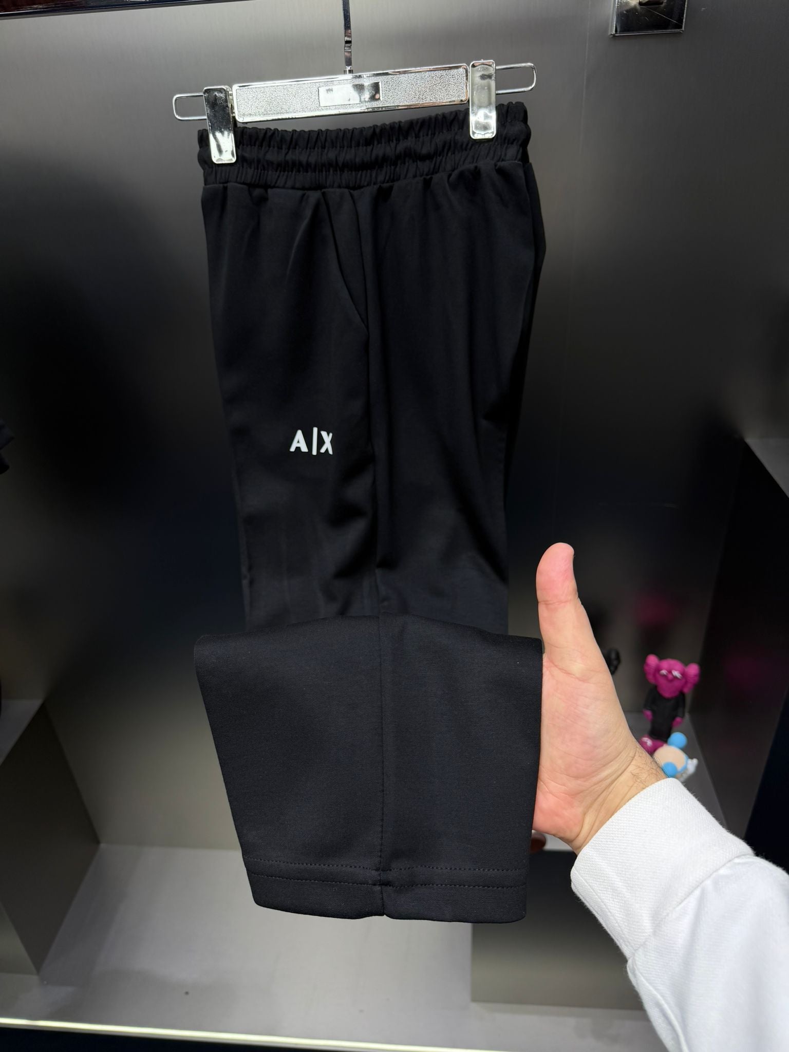 Armani Exchange Siyah İthal Yazlık Eşofman Takımı