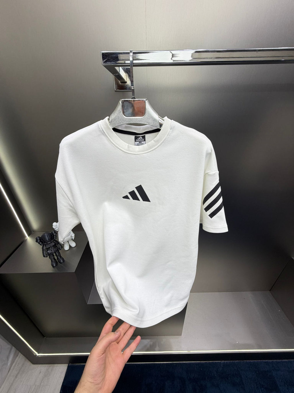 Adidas ZN Beyaz İthal Şortlu Eşofman Takımı