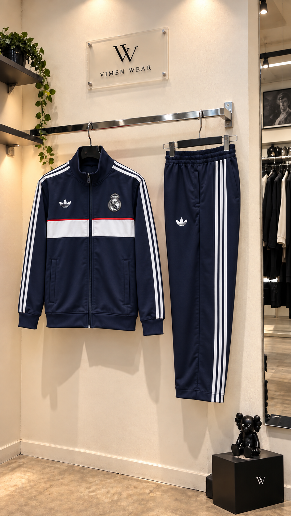 Adidas Lacivert İthal Eşofman Takım