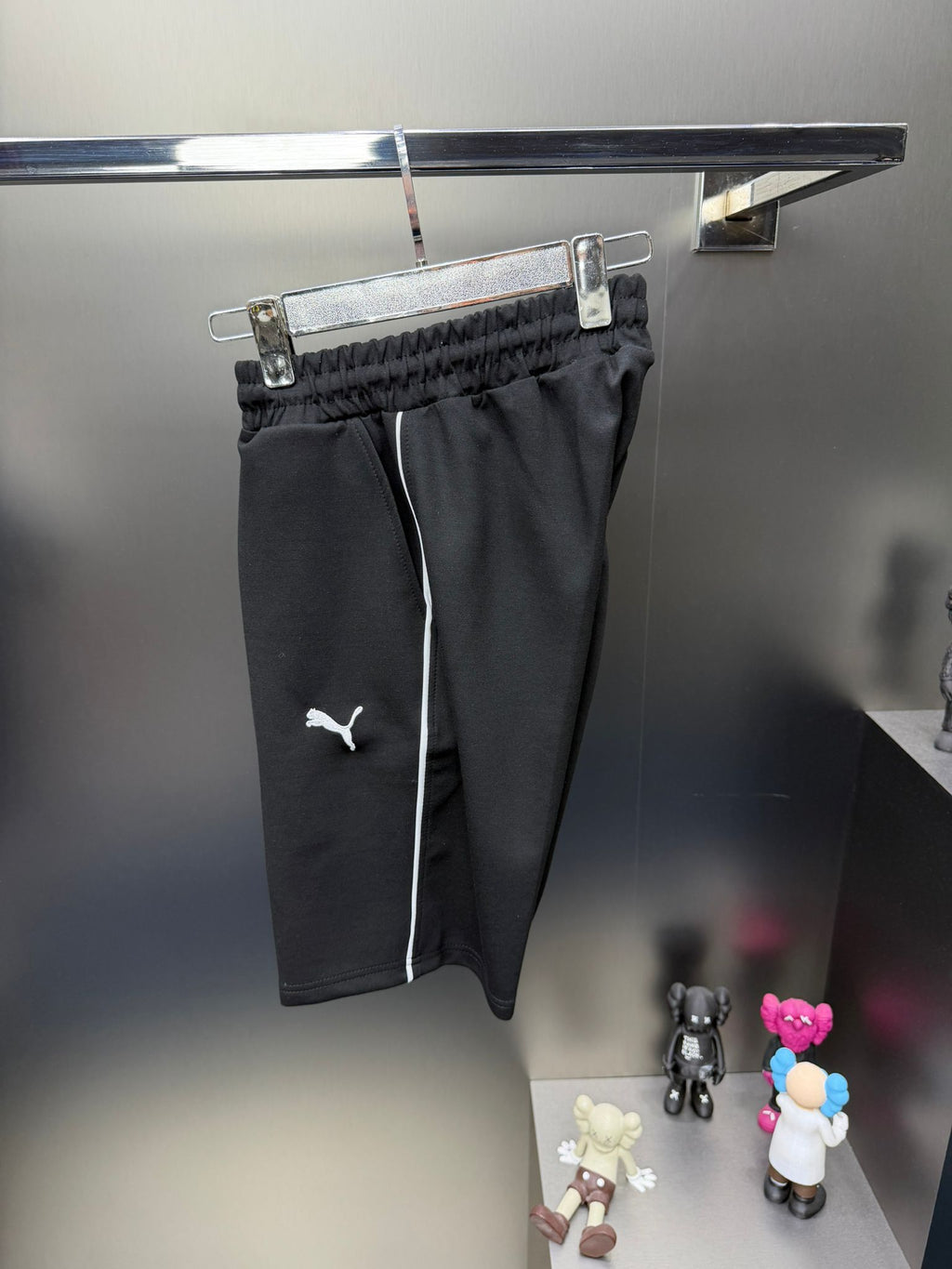 Puma Siyah İthal Şortlu Eşofman Takımı