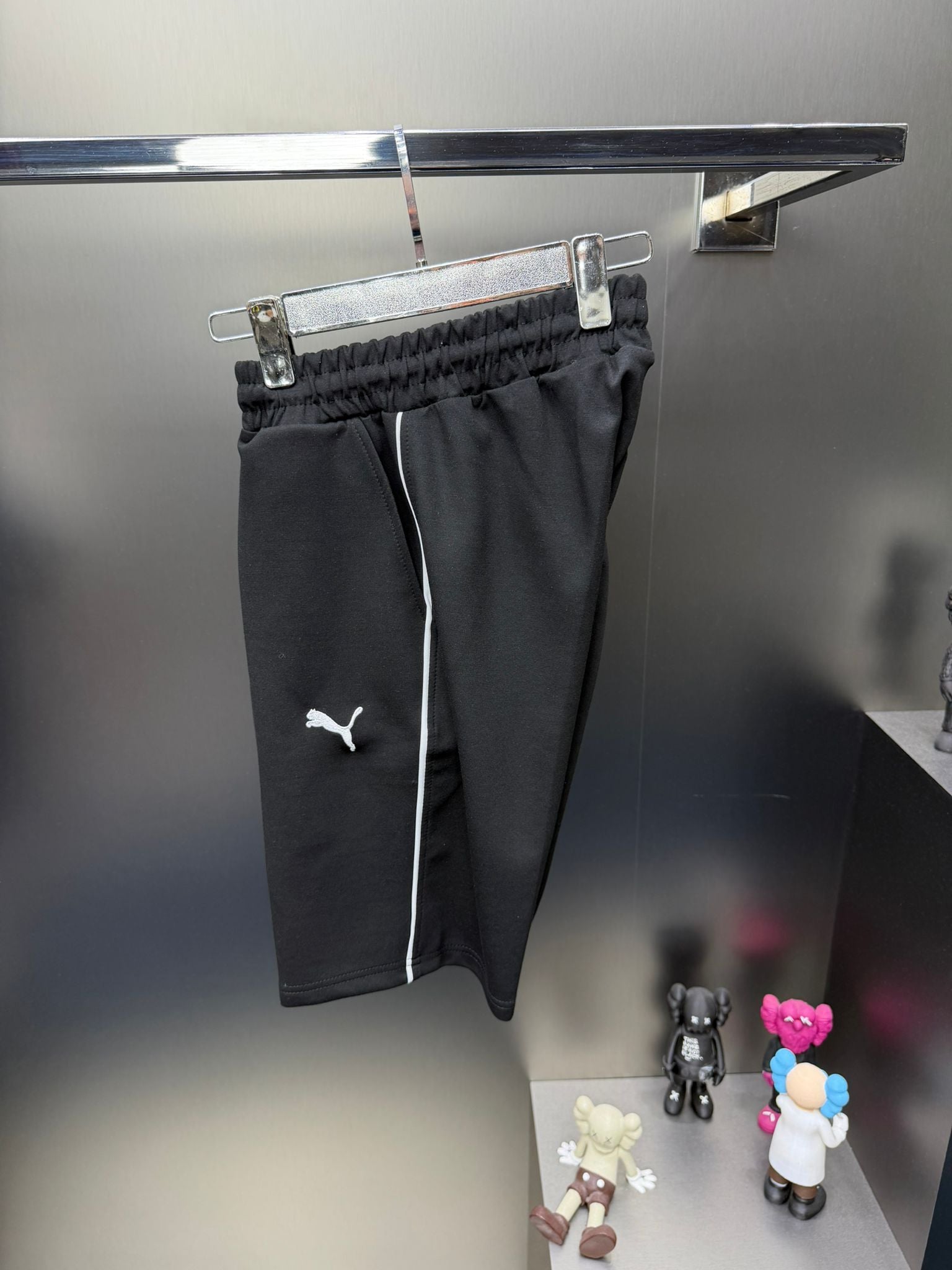Puma Siyah İthal Şortlu Eşofman Takımı