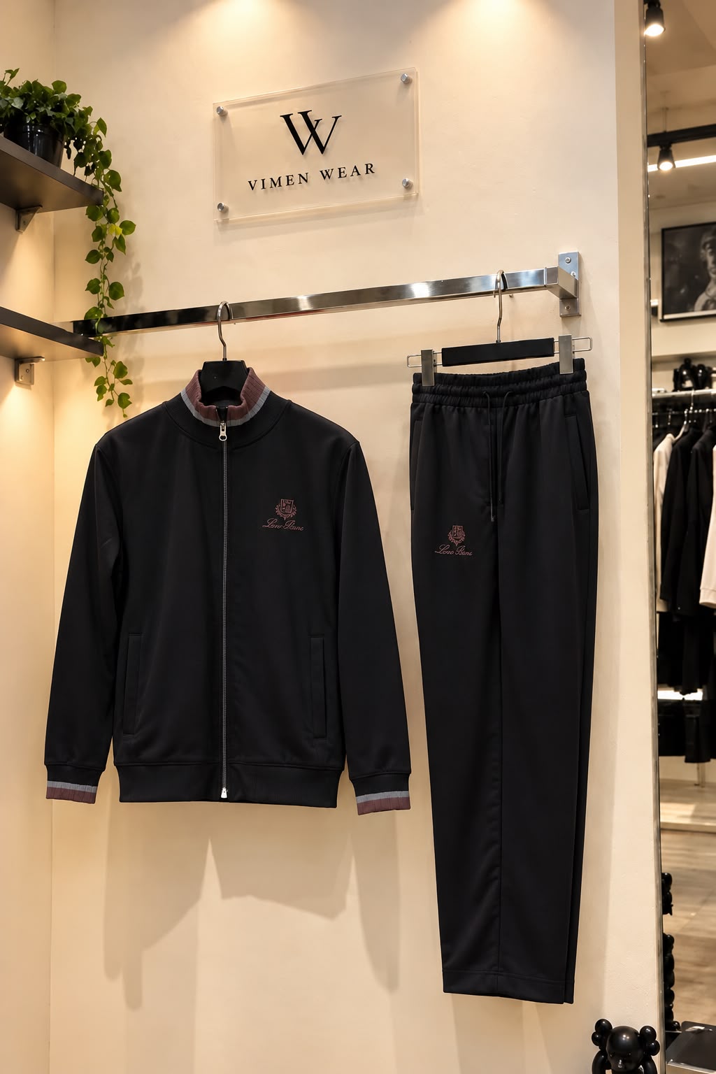 Loro Piana Siyah İthal Eşofman Takımı