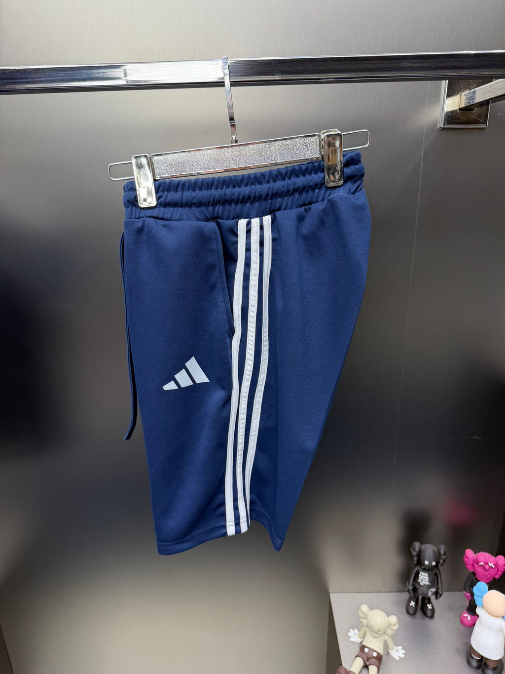 Adidas Lacivert İthal Şortlu Eşofman Takımı