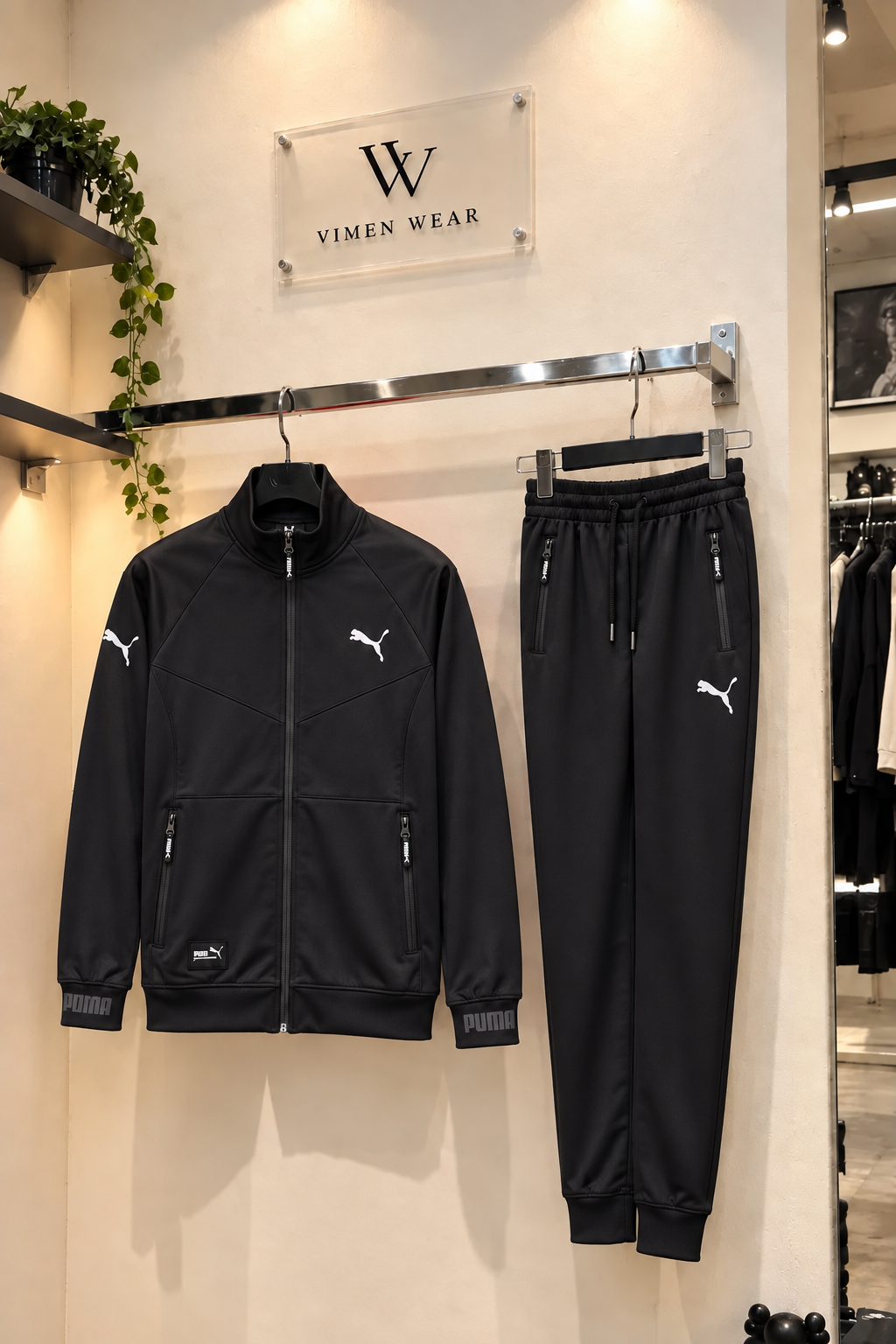 Puma Siyah İthal Eşofman Takım