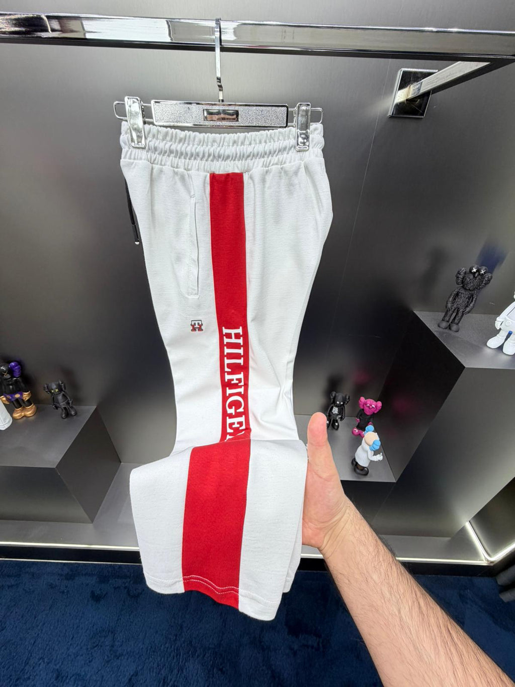 Tommy Hilfiger Beyaz İthal Yazlık Eşofman Takımı