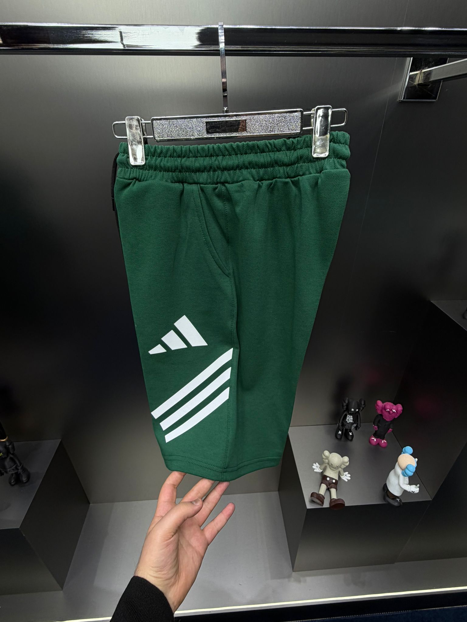 Adidas ZN Yeşil İthal Şortlu Eşofman Takımı