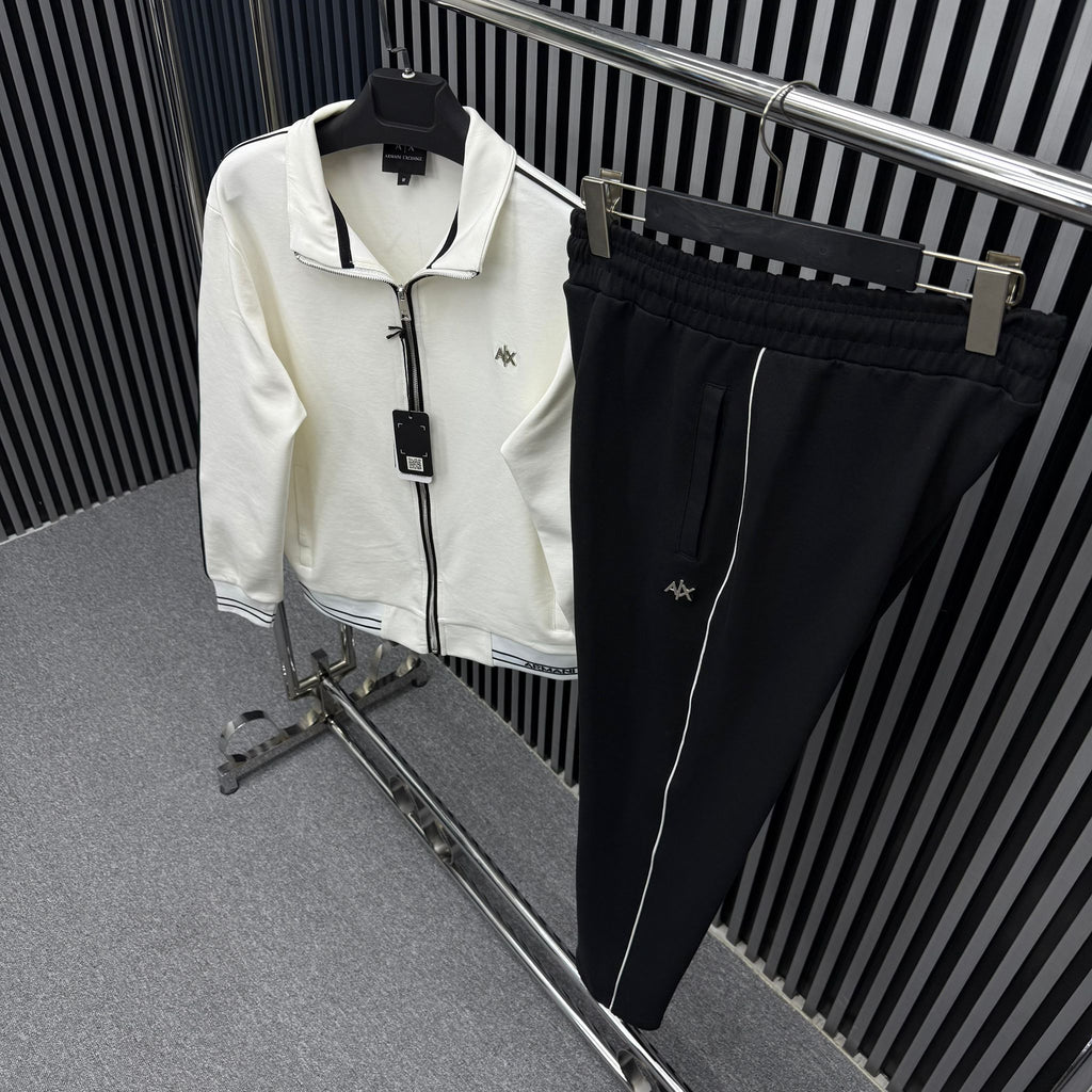 Armani Exchange Siyah Beyaz Eşofman Takım