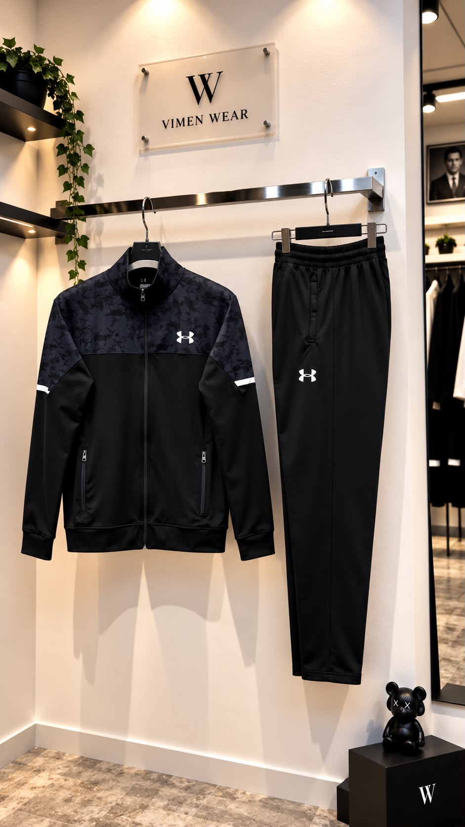 Under Armour Siyah İthal Eşofman Takımı