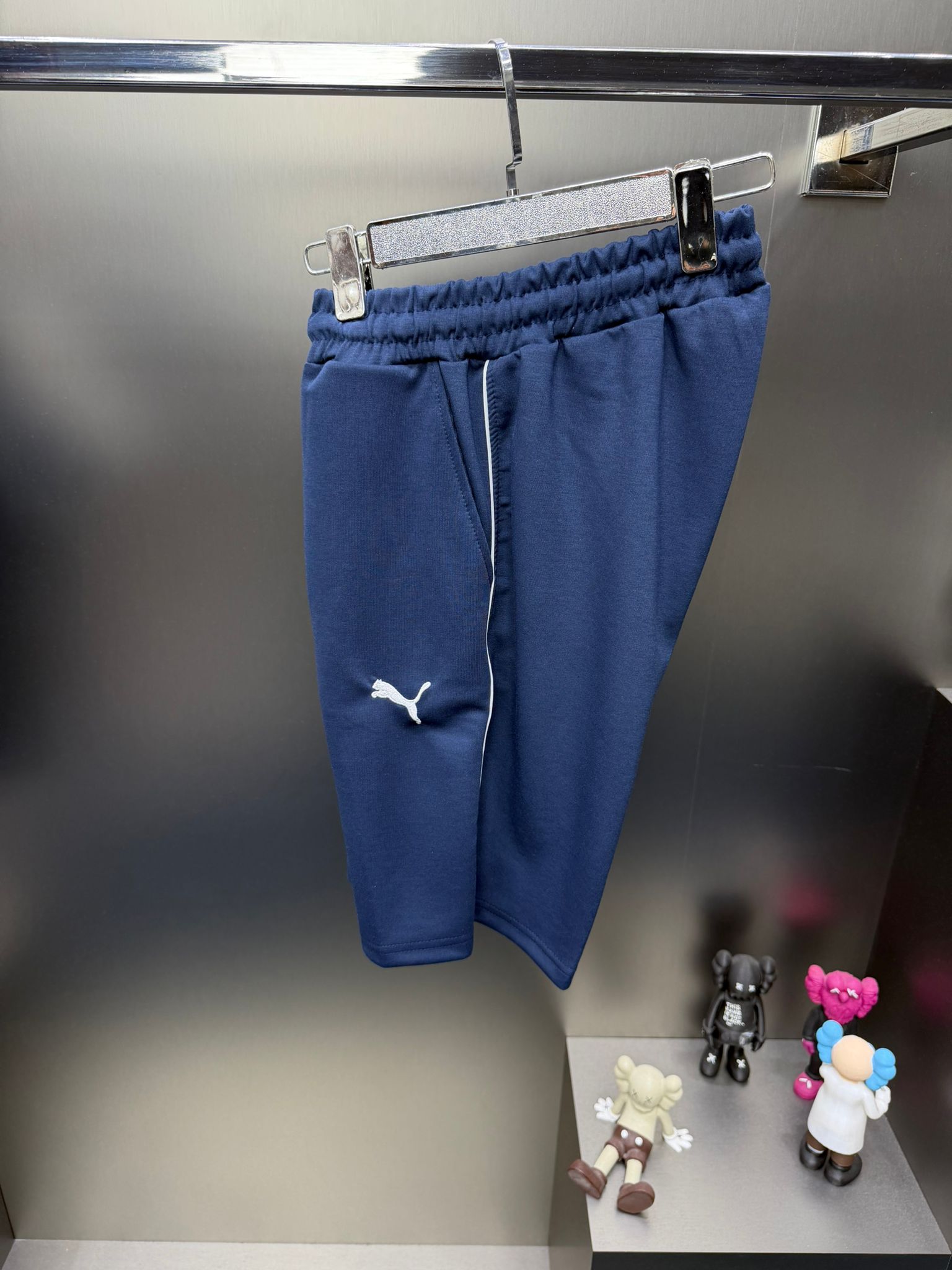 Puma Lacivert İthal Şortlu Eşofman Takımı