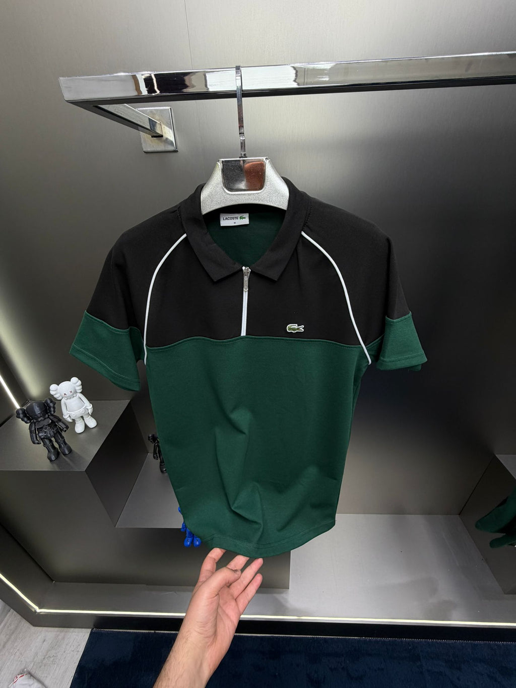 Lacoste Yeşil İthal Yazlık Eşofman Takımı