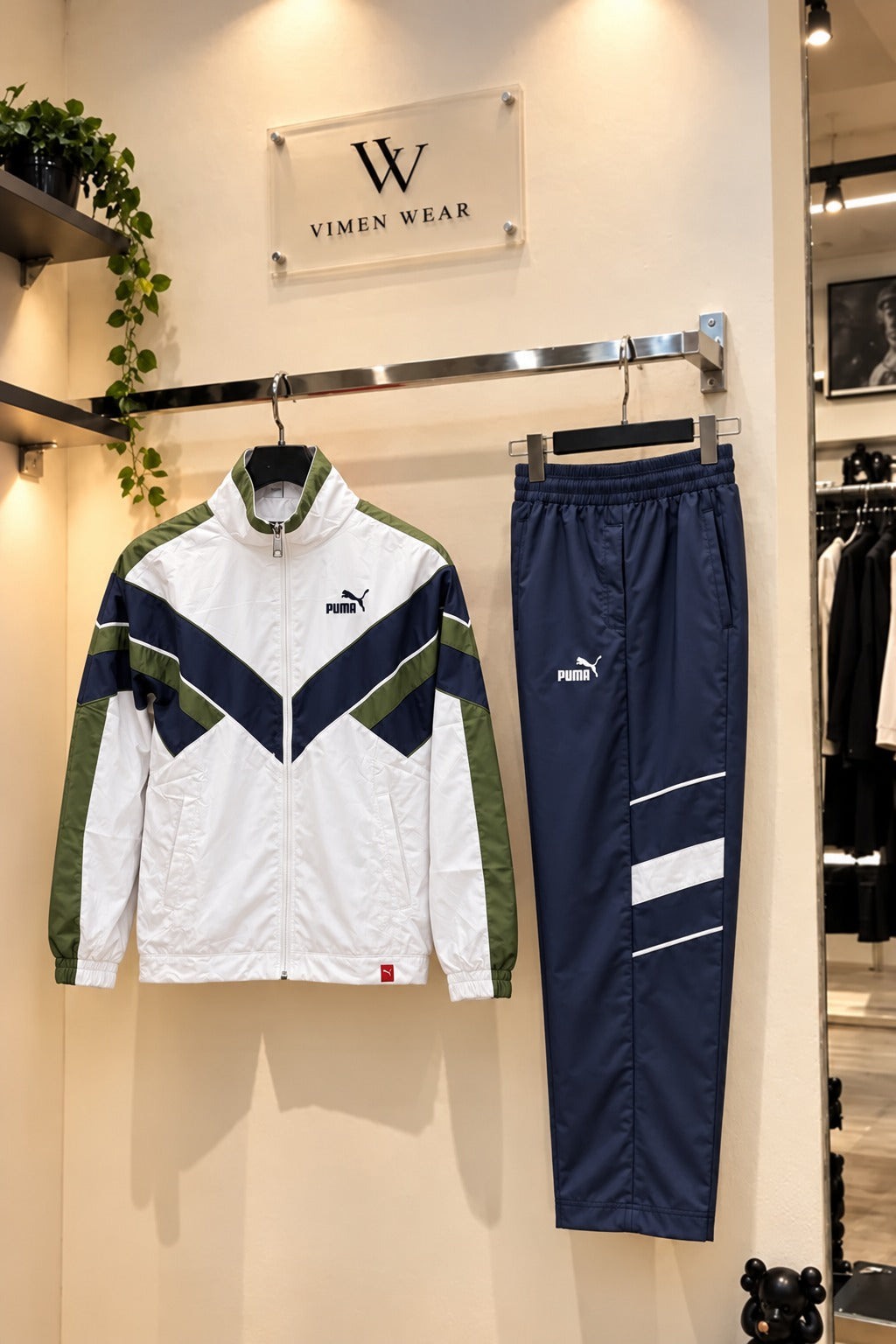 Puma Beyaz İthal Eşofman Takım