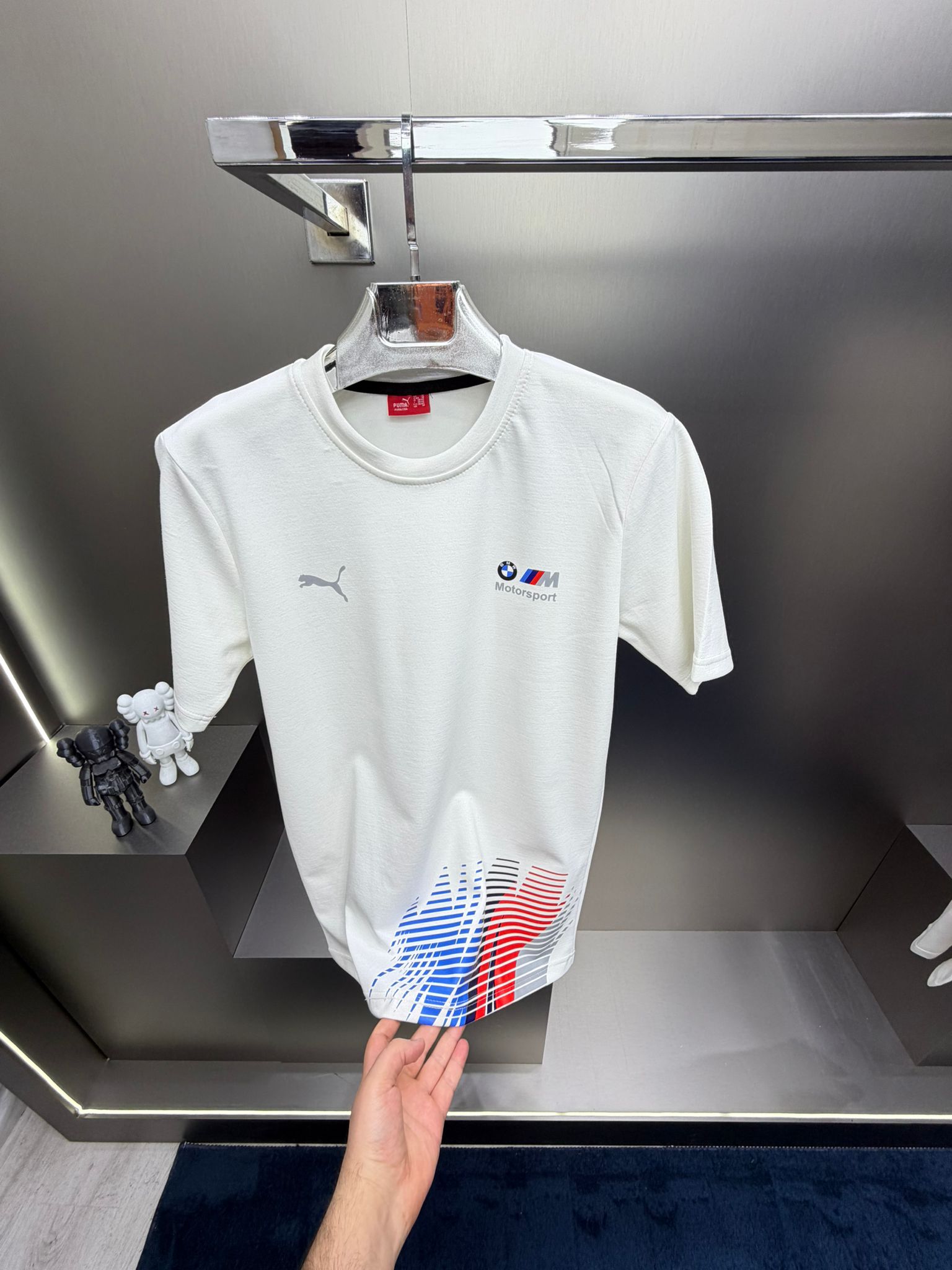 Puma BMW Beyaz İthal Yazlık Eşofman Takımı