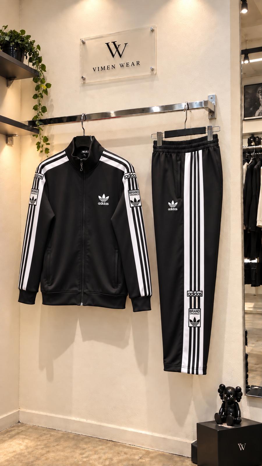 Adidas Siyah İthal Eşofman Takım