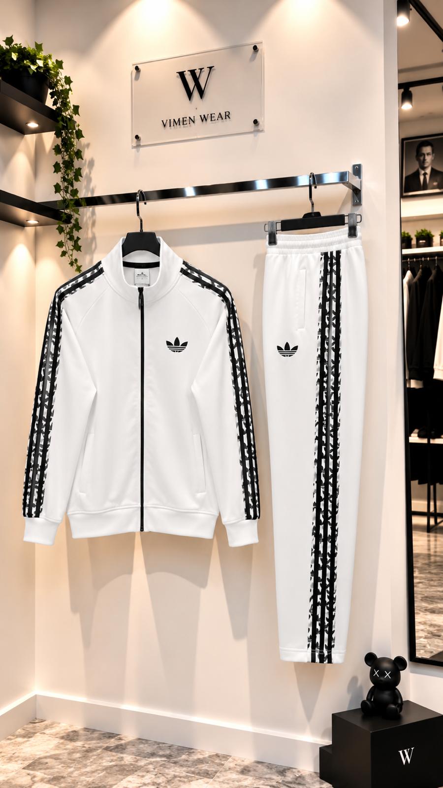 Adidas Beyaz İthal Eşofman Takımı