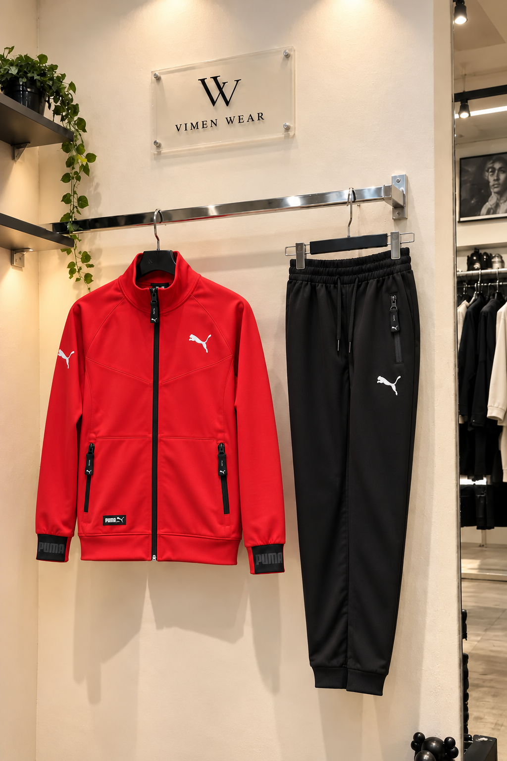 Puma Kırmızı İthal Eşofman Takım