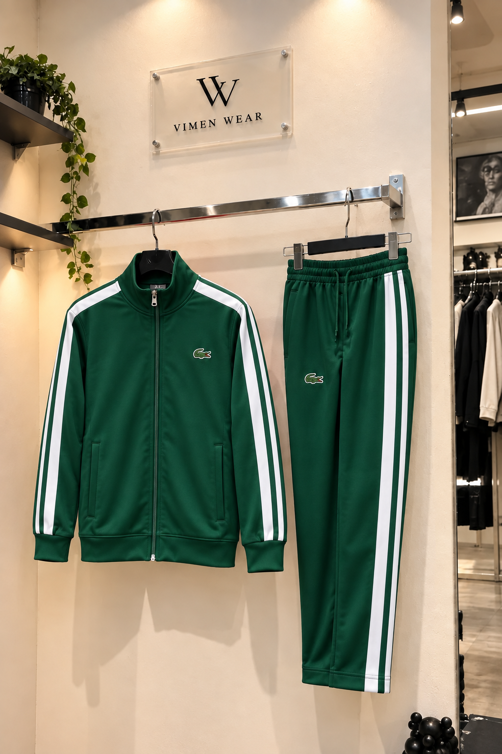 Lacoste Yeşil İthal Eşofman Takım