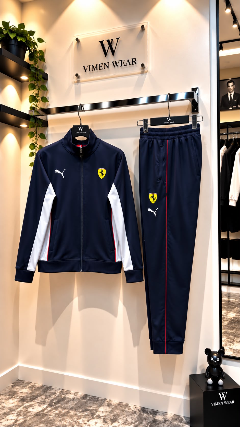 Puma Lacivert İthal Eşofman Takımı