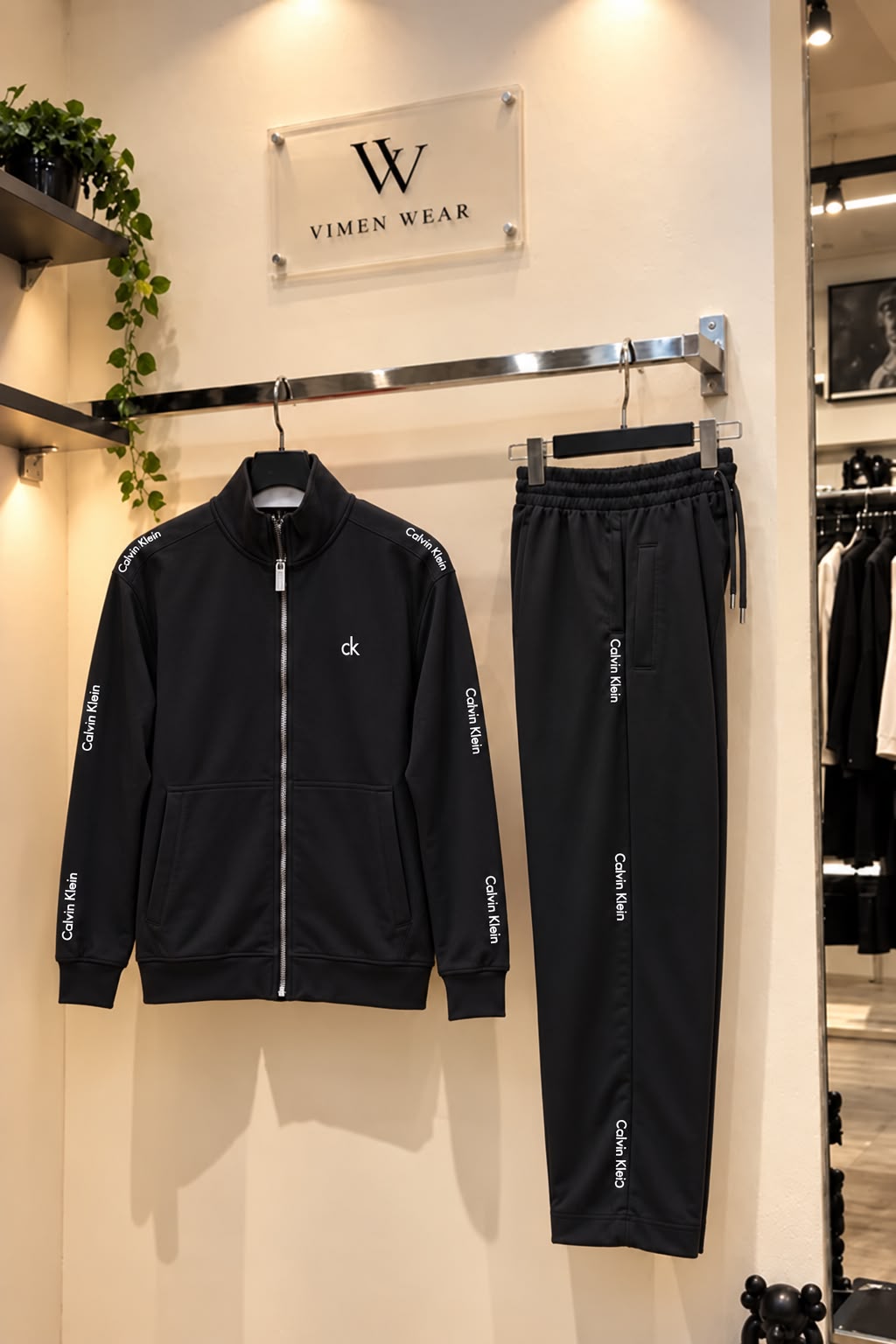 Calvin Klein Siyah İthal Eşofman Takımı