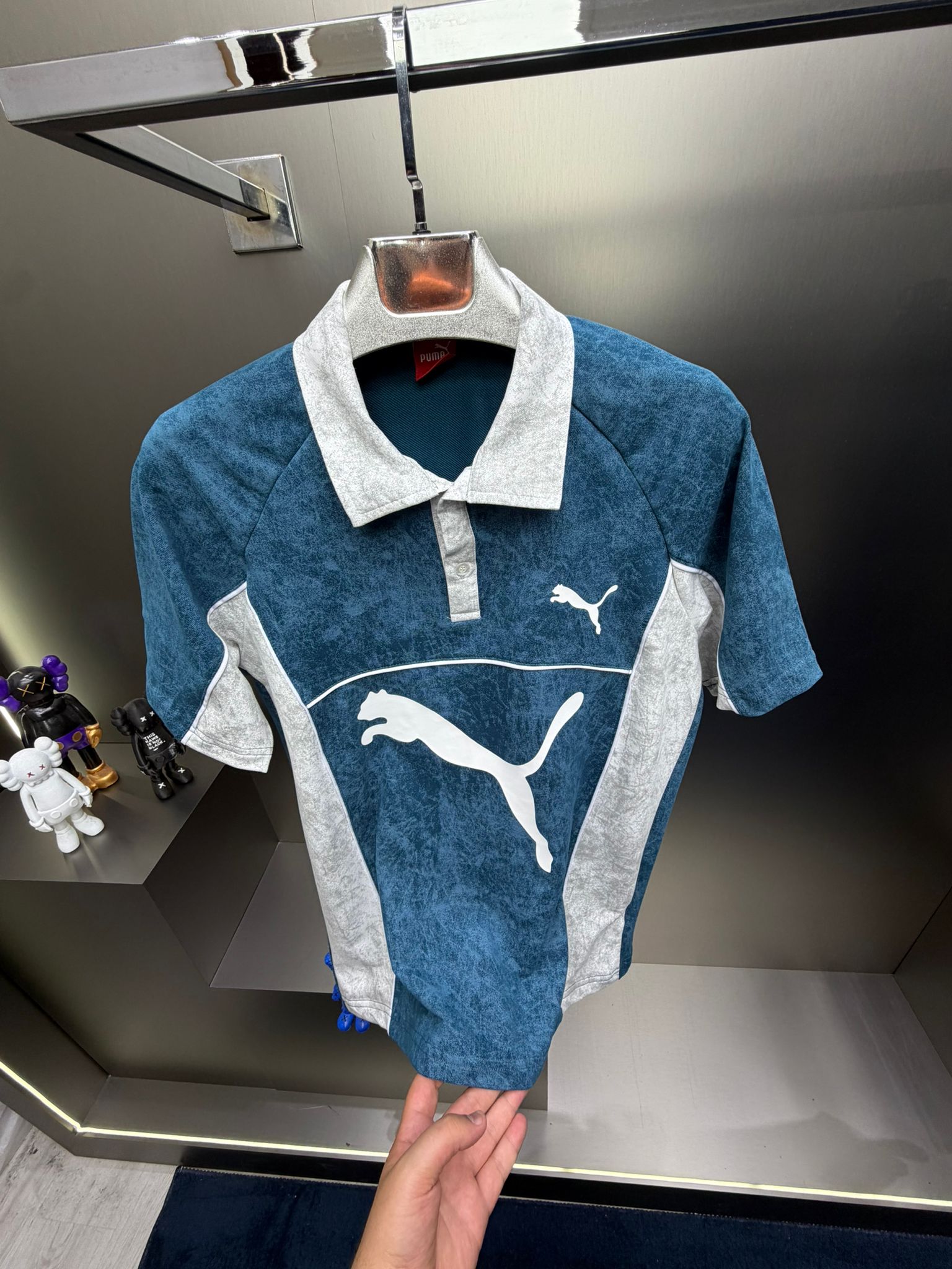 Puma Lacivert İthal Yazlık Eşofman Takımı
