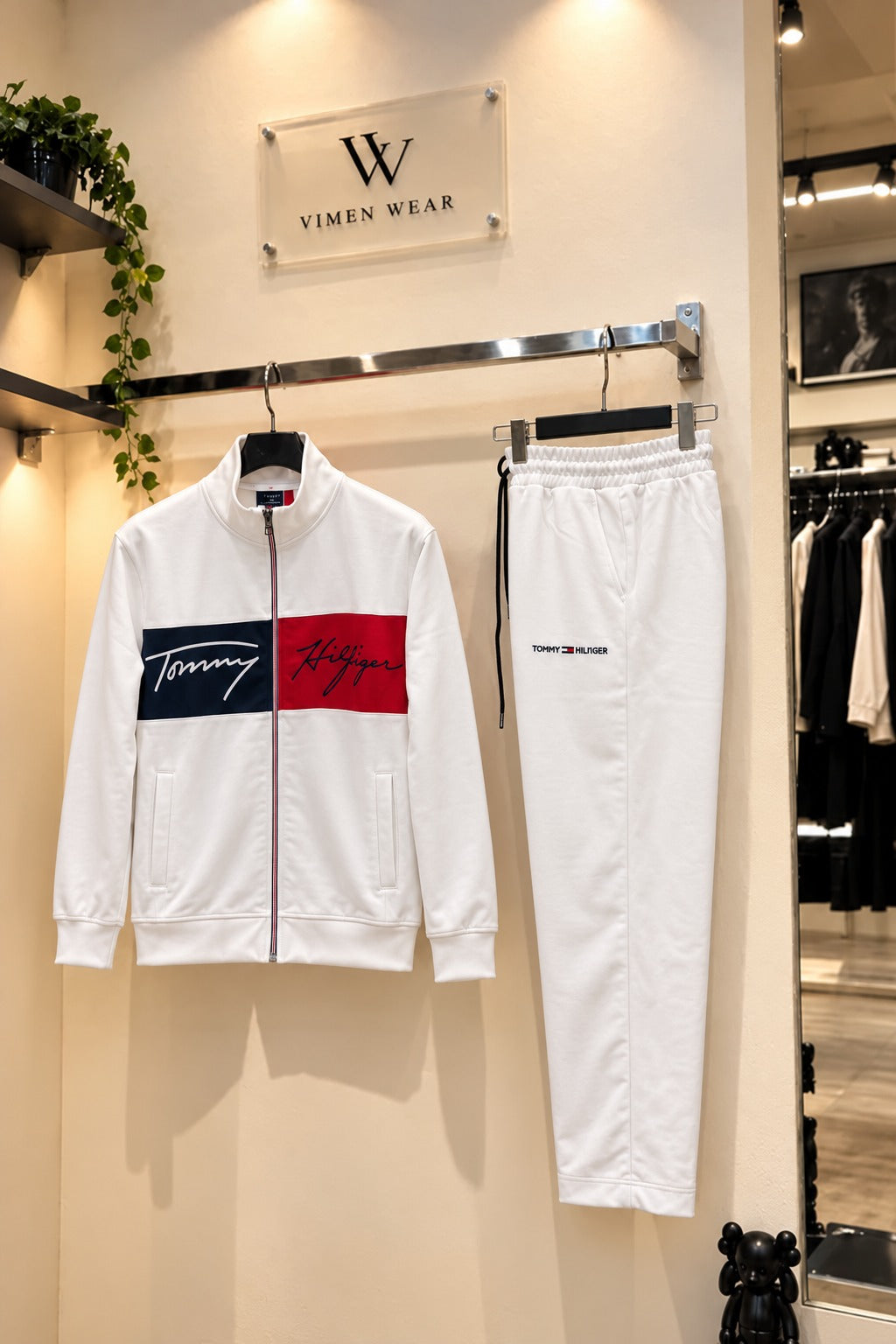 Tommy Hilfiger Beyaz İthal Eşofman Takımı