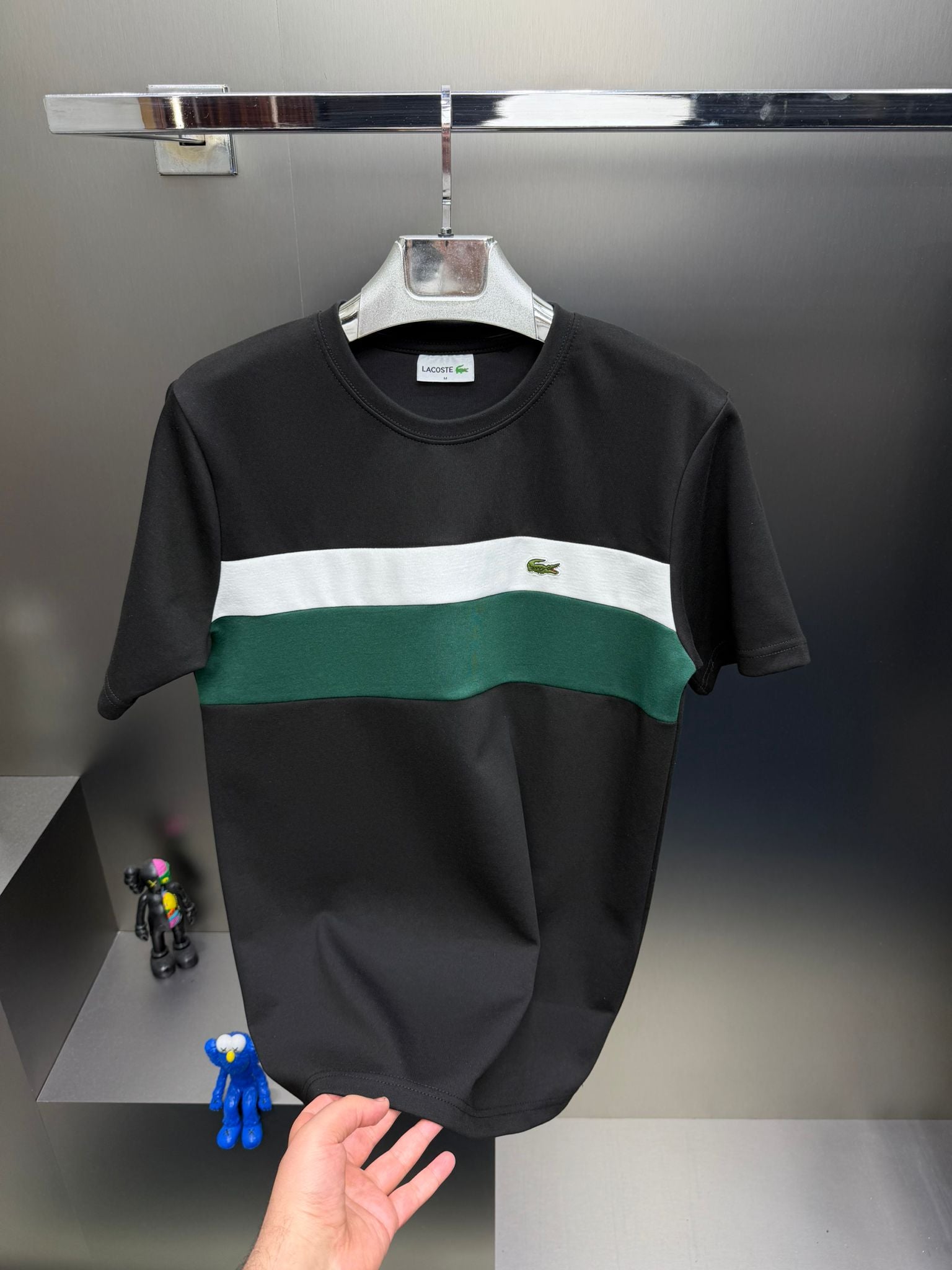 Lacoste Siyah İthal Yazlık Eşofman Takımı