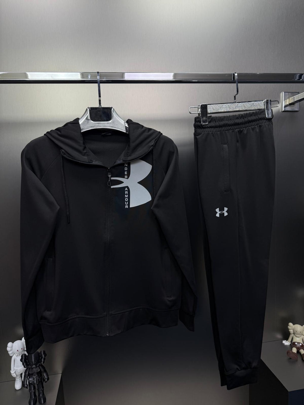 Undr Armur Siyah İthal Eşofman Takım