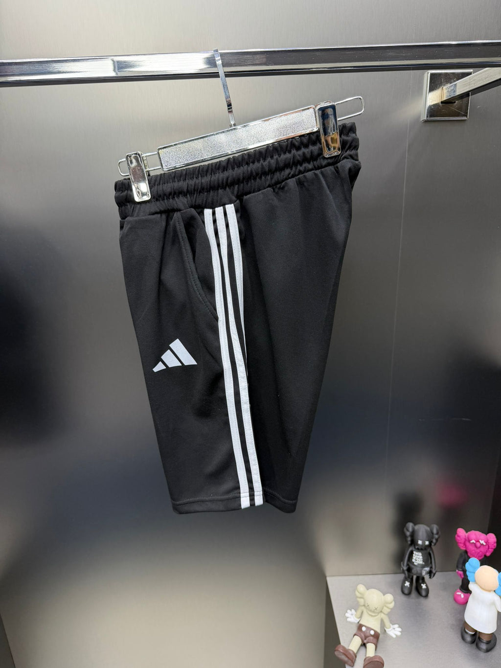 Adidas Siyah İthal Şortlu Eşofman Takımı